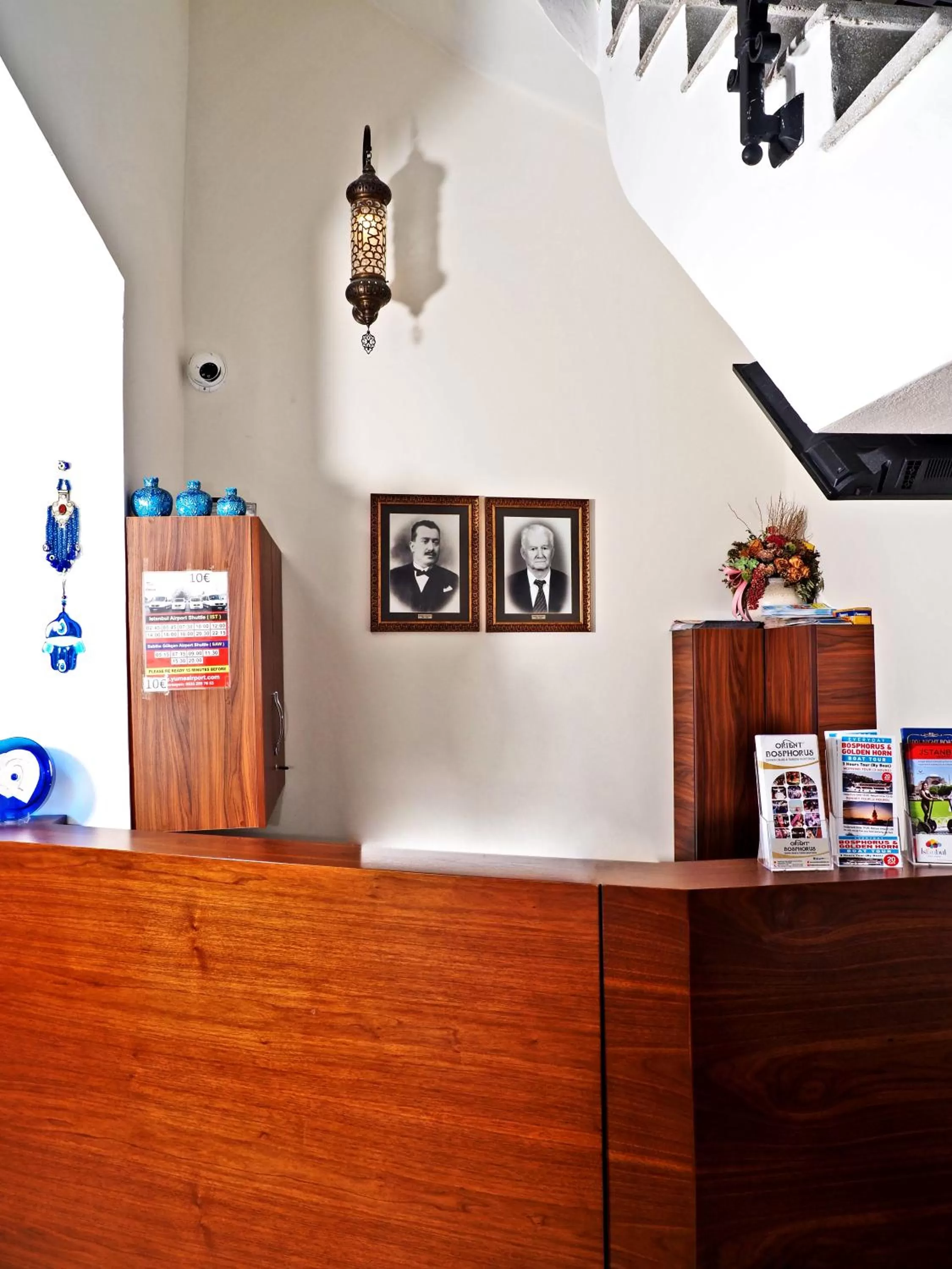 Lobby or reception in Nusretbey Hotel