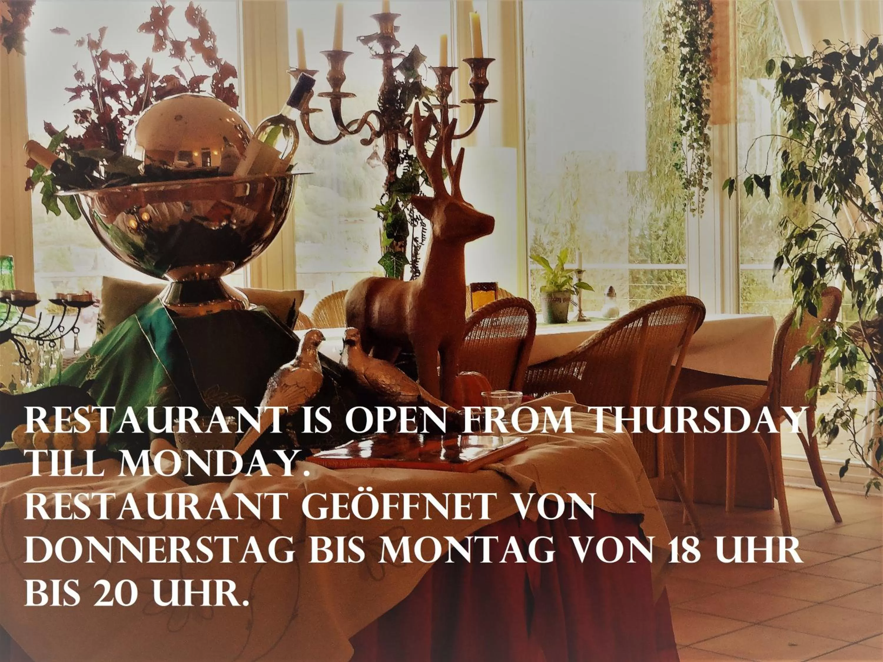 Restaurant/places to eat in Hotel Sonnenhof