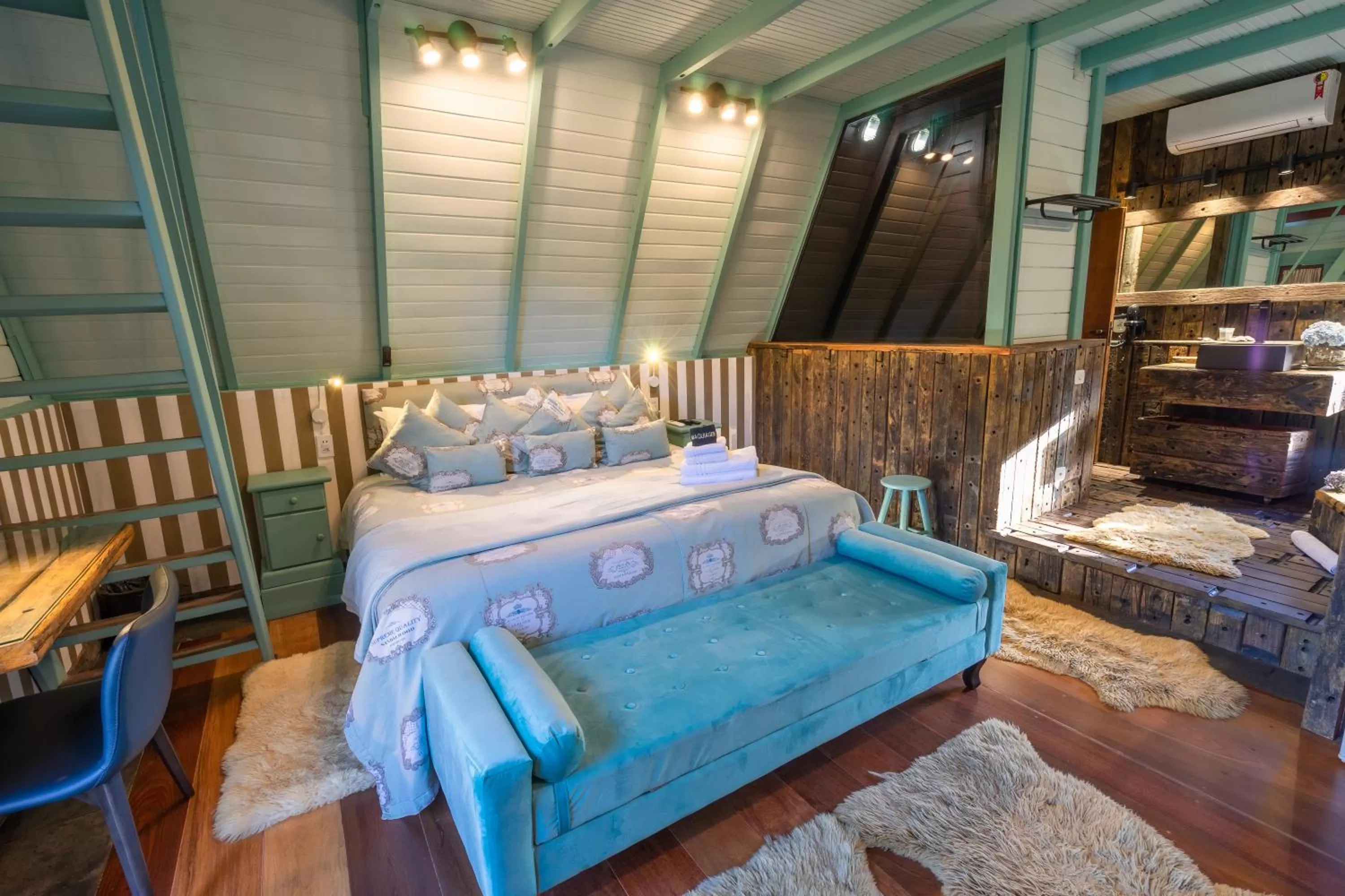 Bedroom, Bed in Pousada Alto Da Boa Vista