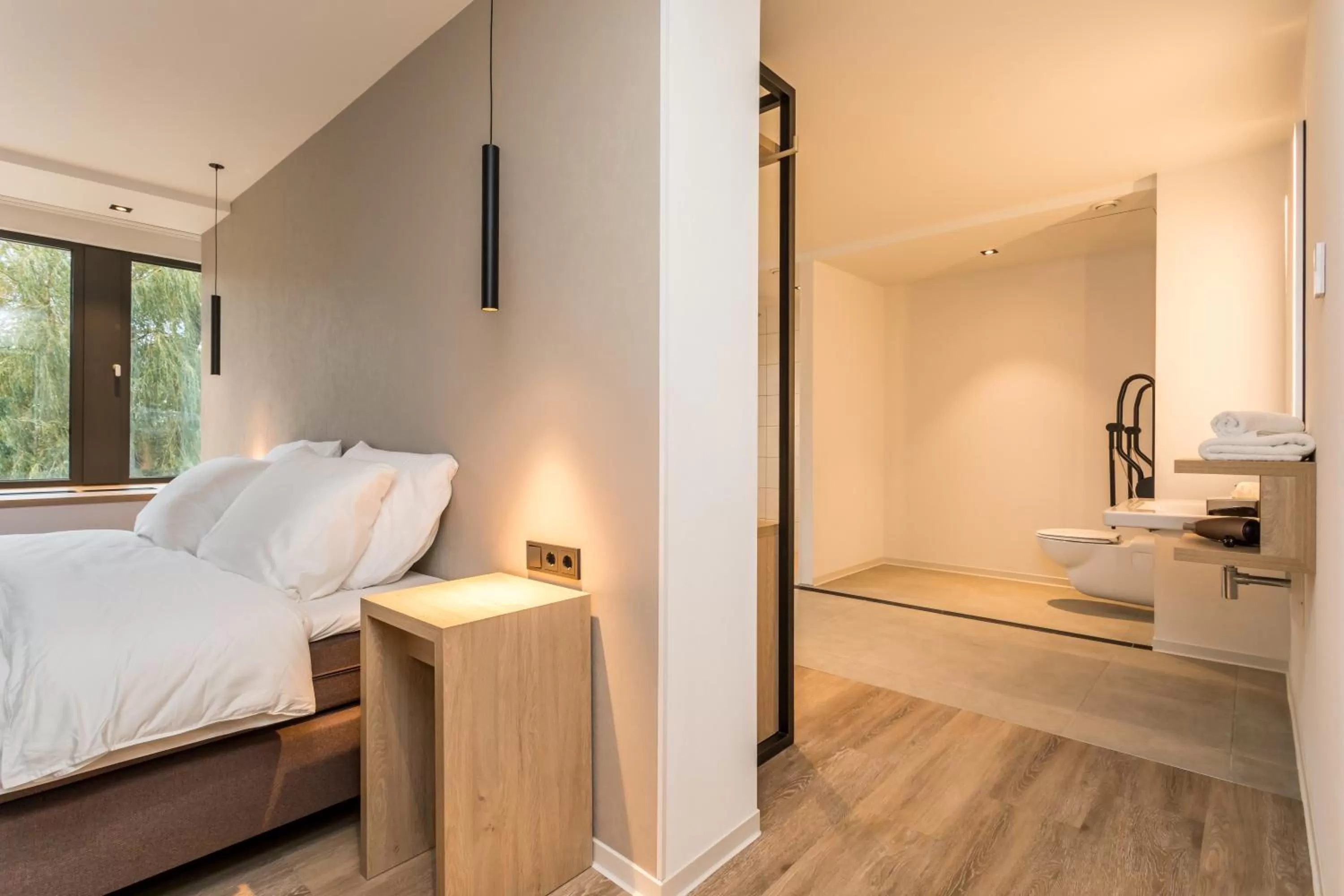 Bed in Hotel de Rousch - 4 sterren Superieur