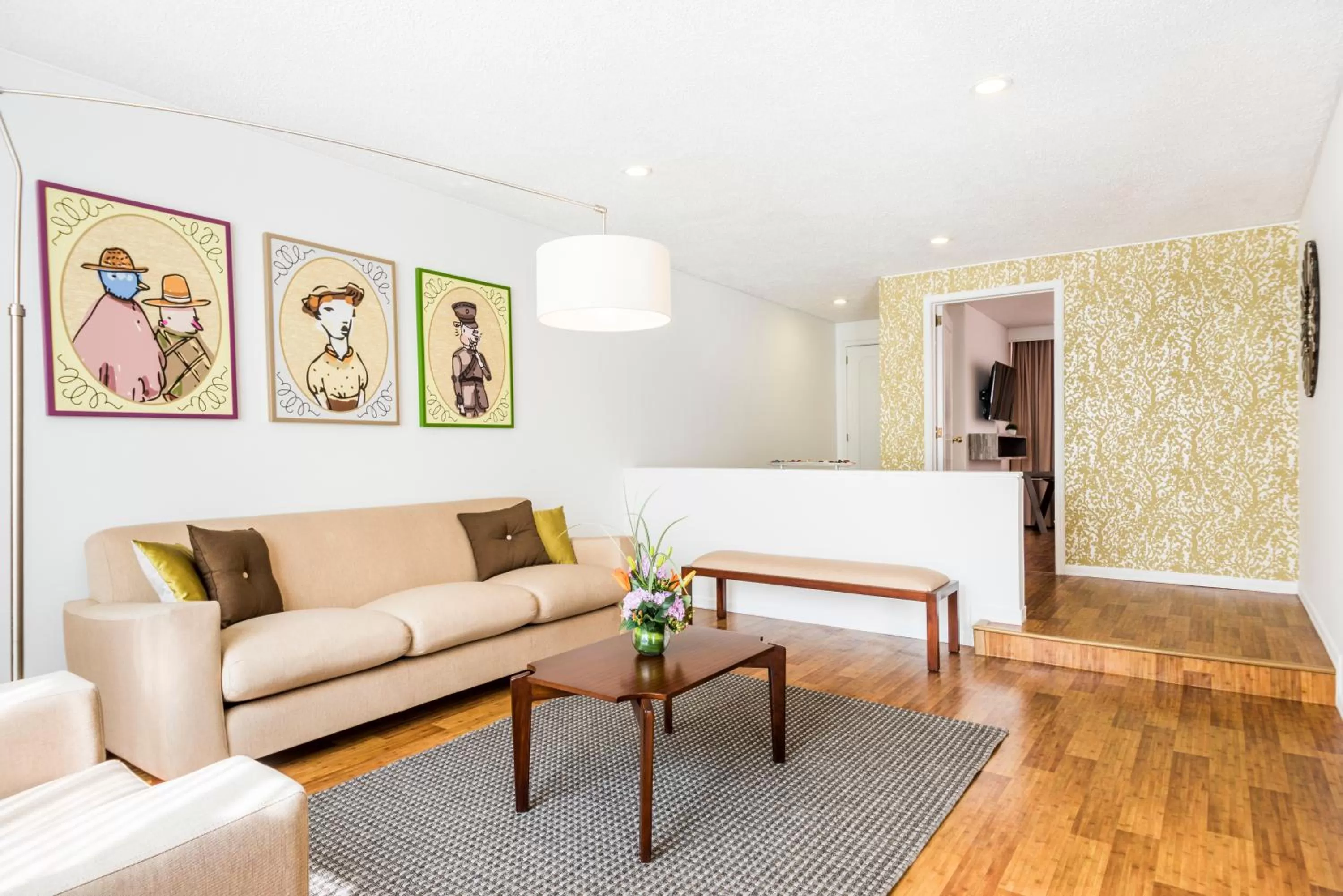 Living room in Hotel Vilar América