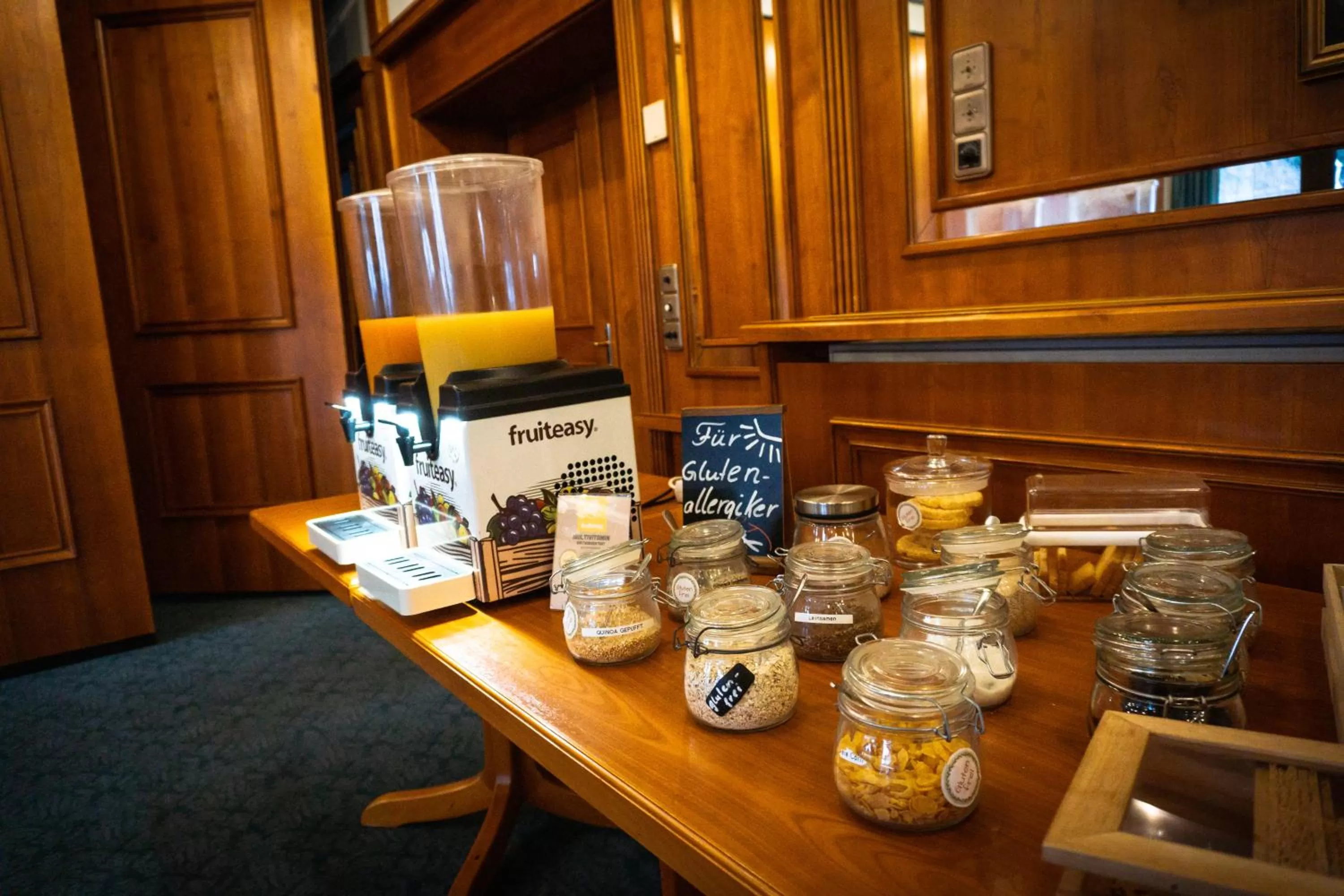 Continental breakfast in Berghotel Steiger - Erzgebirge