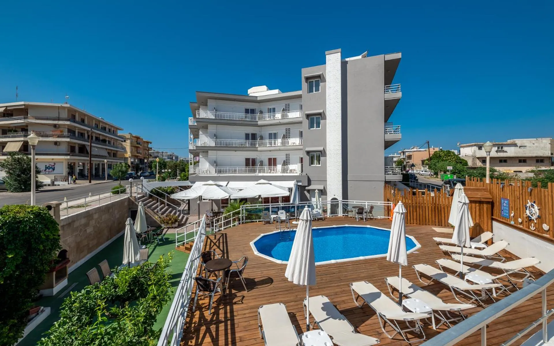 Property building in Marine Congo Hotel