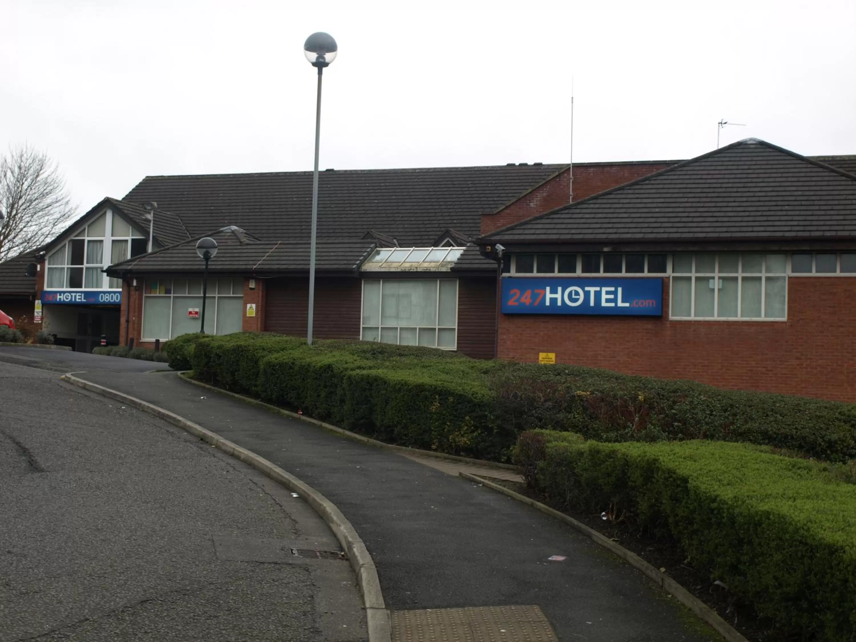 Facade/entrance in 247Hotel