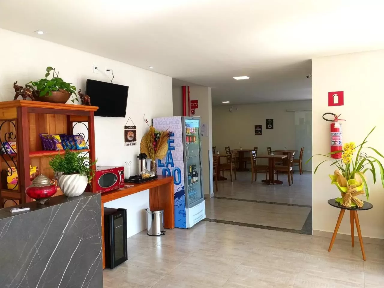 Lobby/Reception in Hotel Petaluma Piumhi