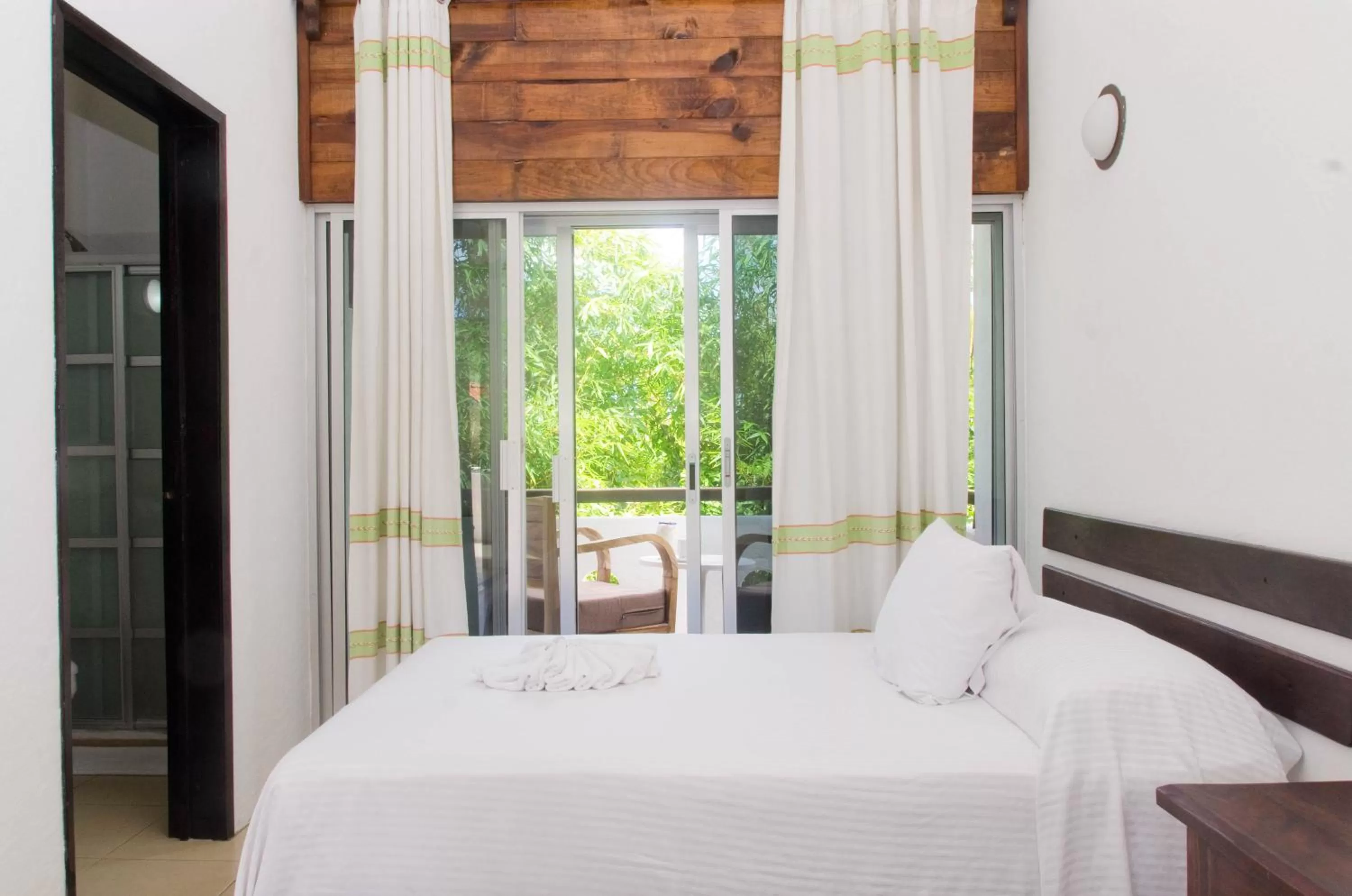 Bed in Bungalows Zicatela