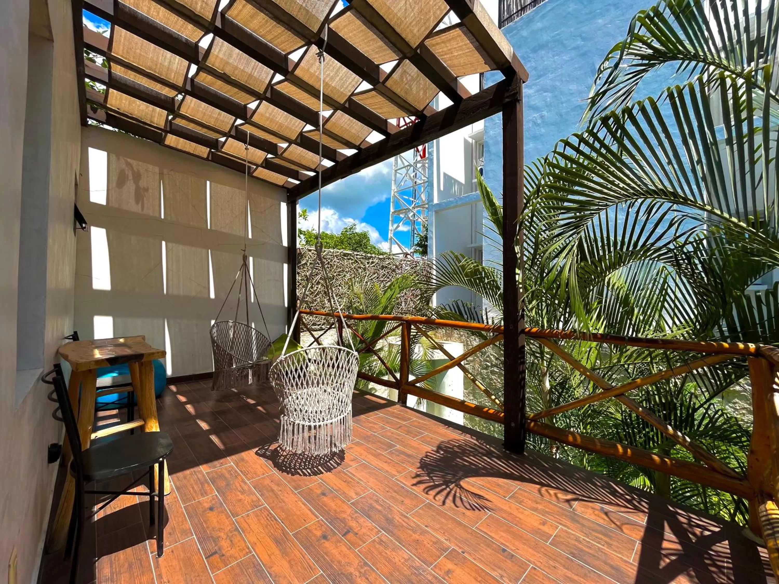 Natural landscape in Pacha Tulum Boutique Hotel