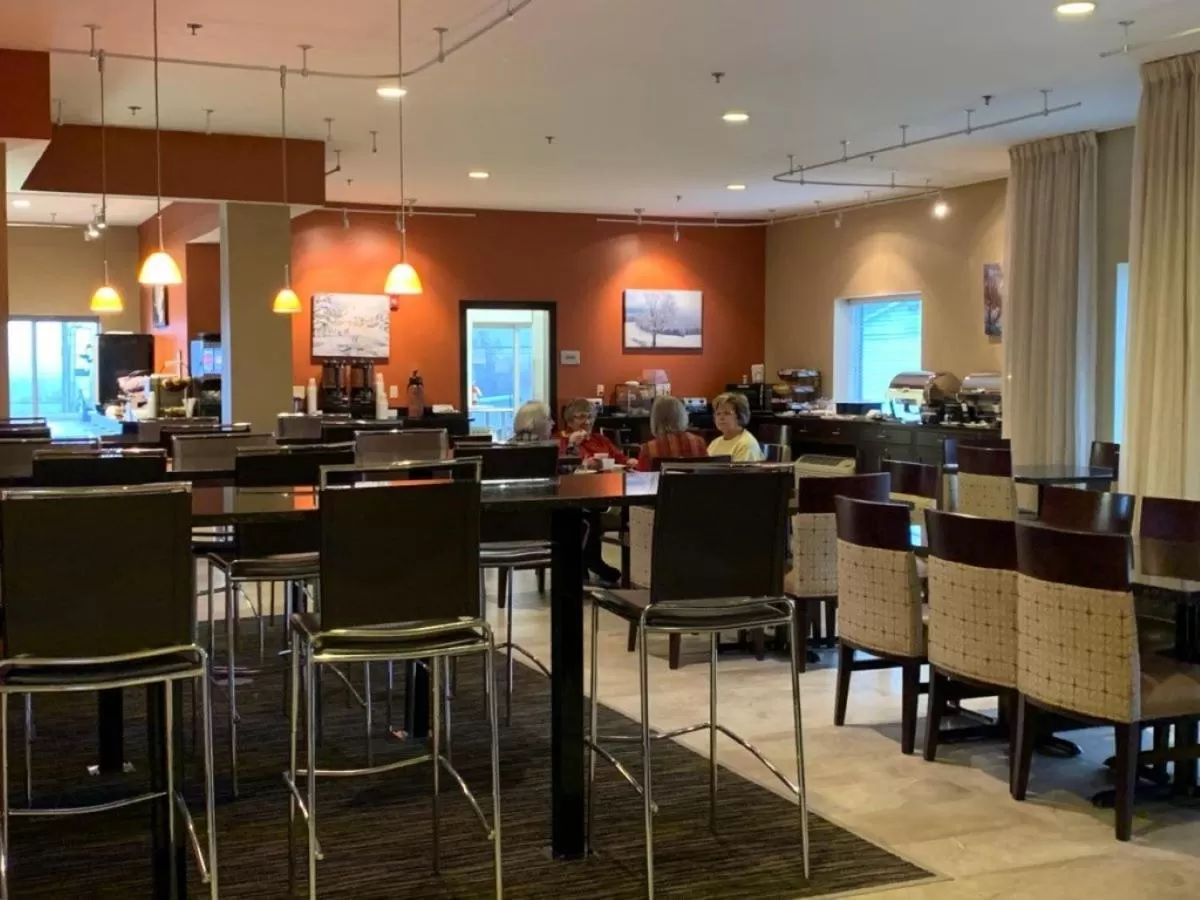 Dining area in Berlin Grande Hotel