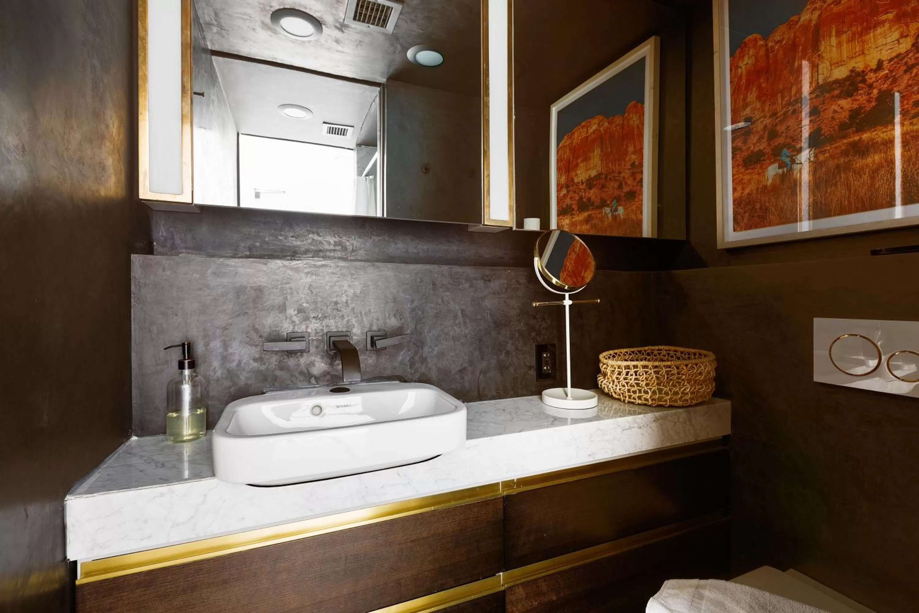 Bathroom in Placemakr Wall Street