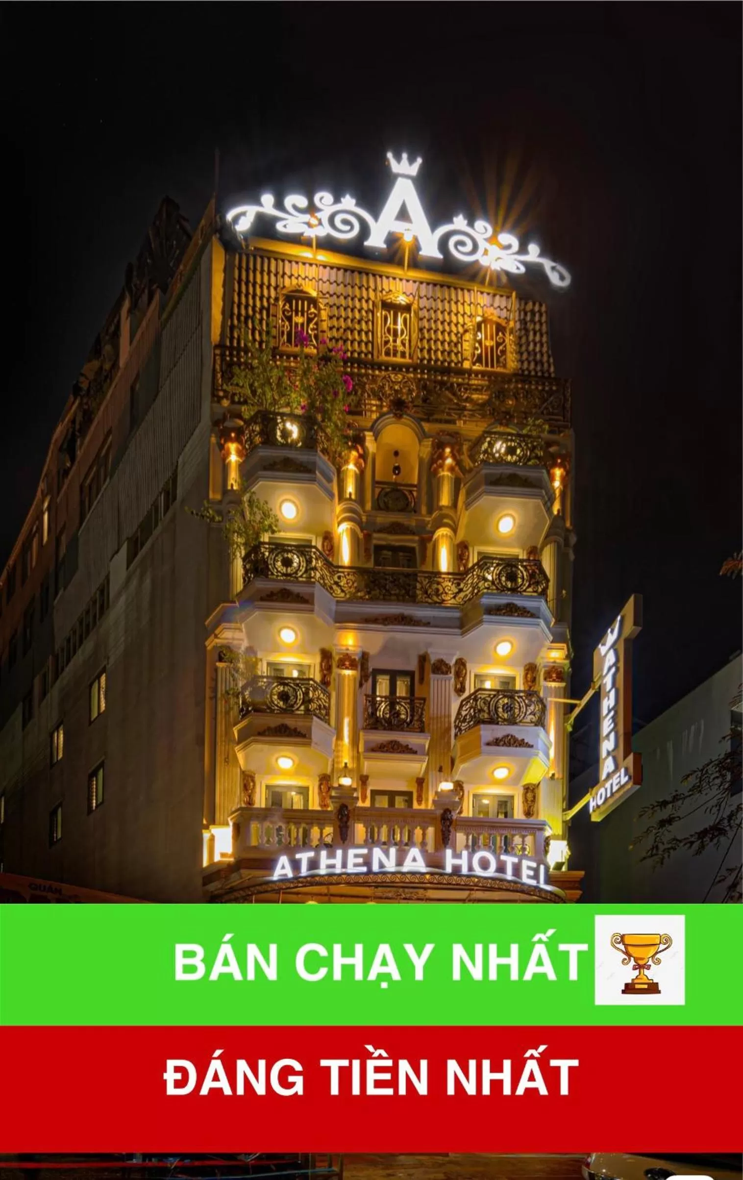 Property building in Athena Hotel Quy Nhơn