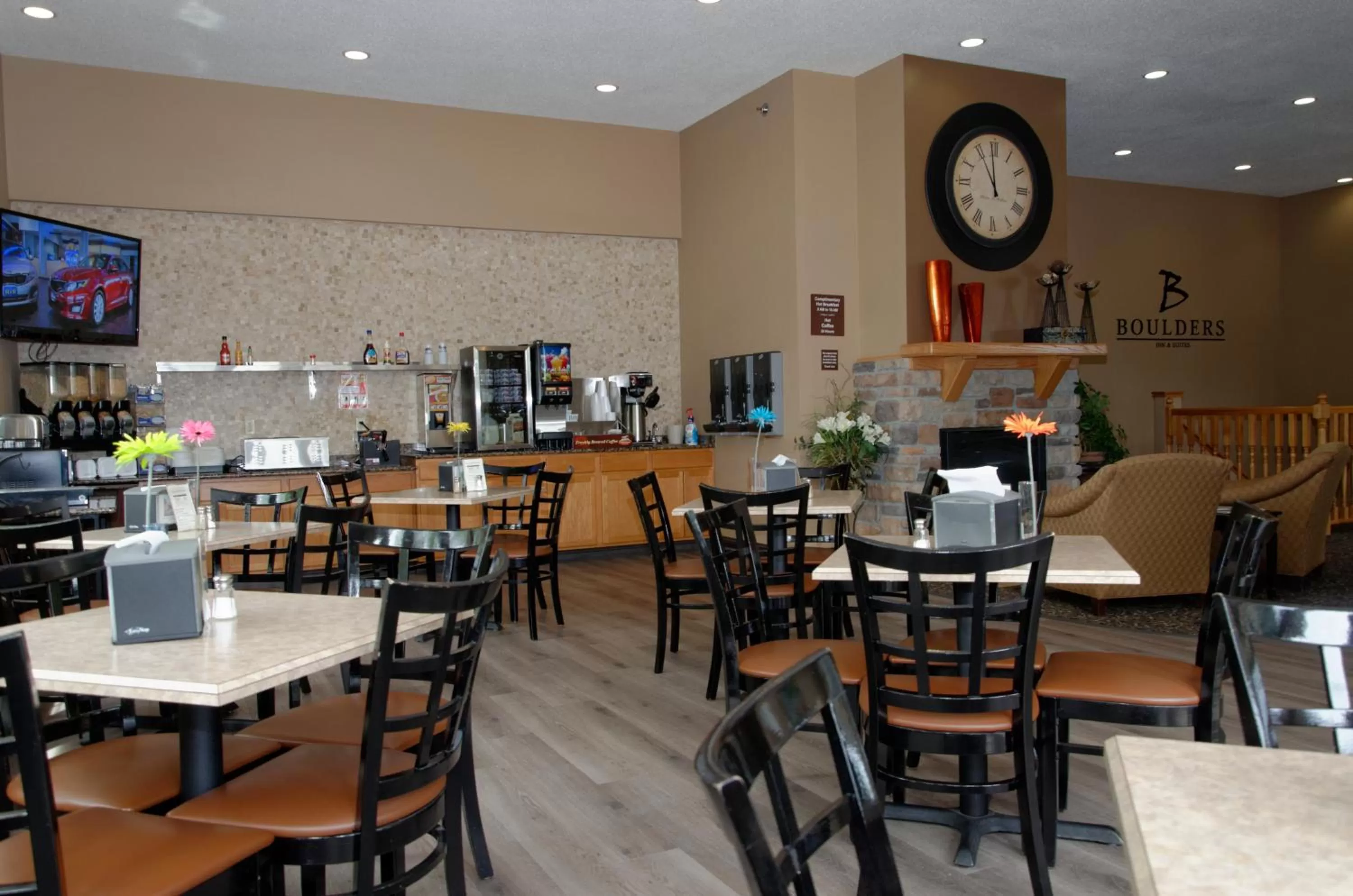Lobby or reception in Cobblestone Inn & Suites - Denison | Majestic Hills