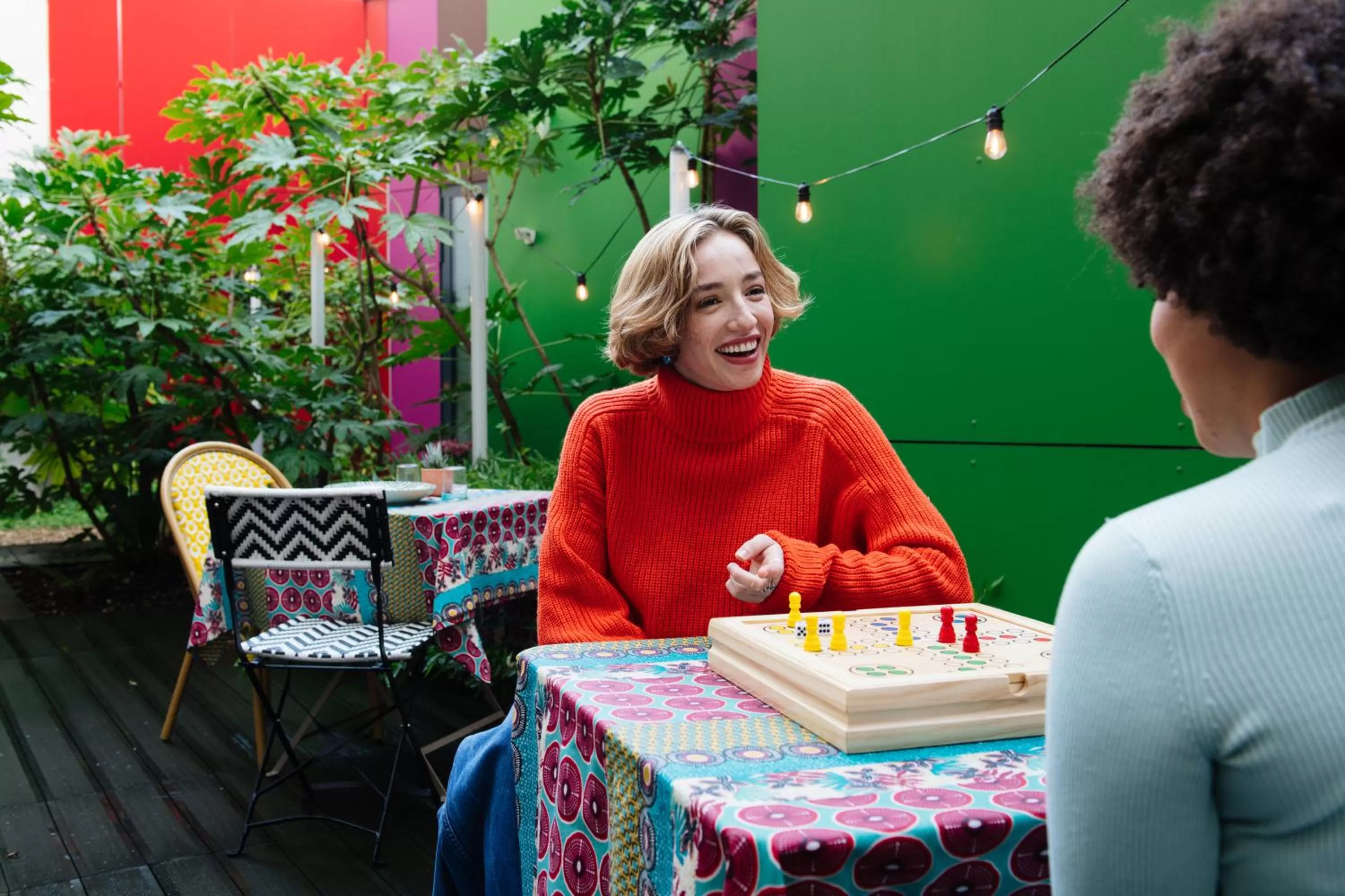 Patio in Aparthotel Adagio Access Paris Reuilly