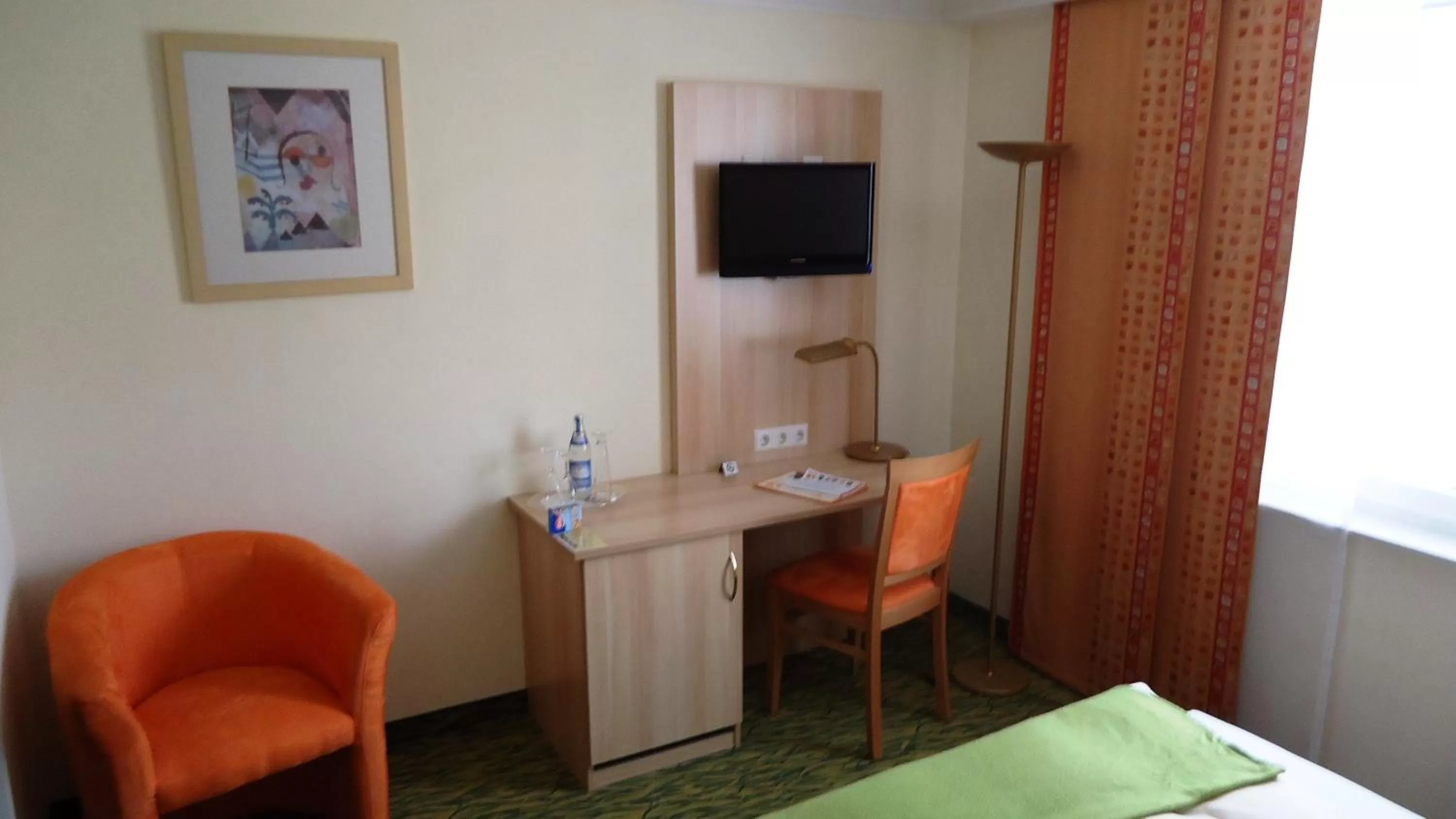 Decorative detail, Bed in Akzent Hotel Restaurant Hirsch