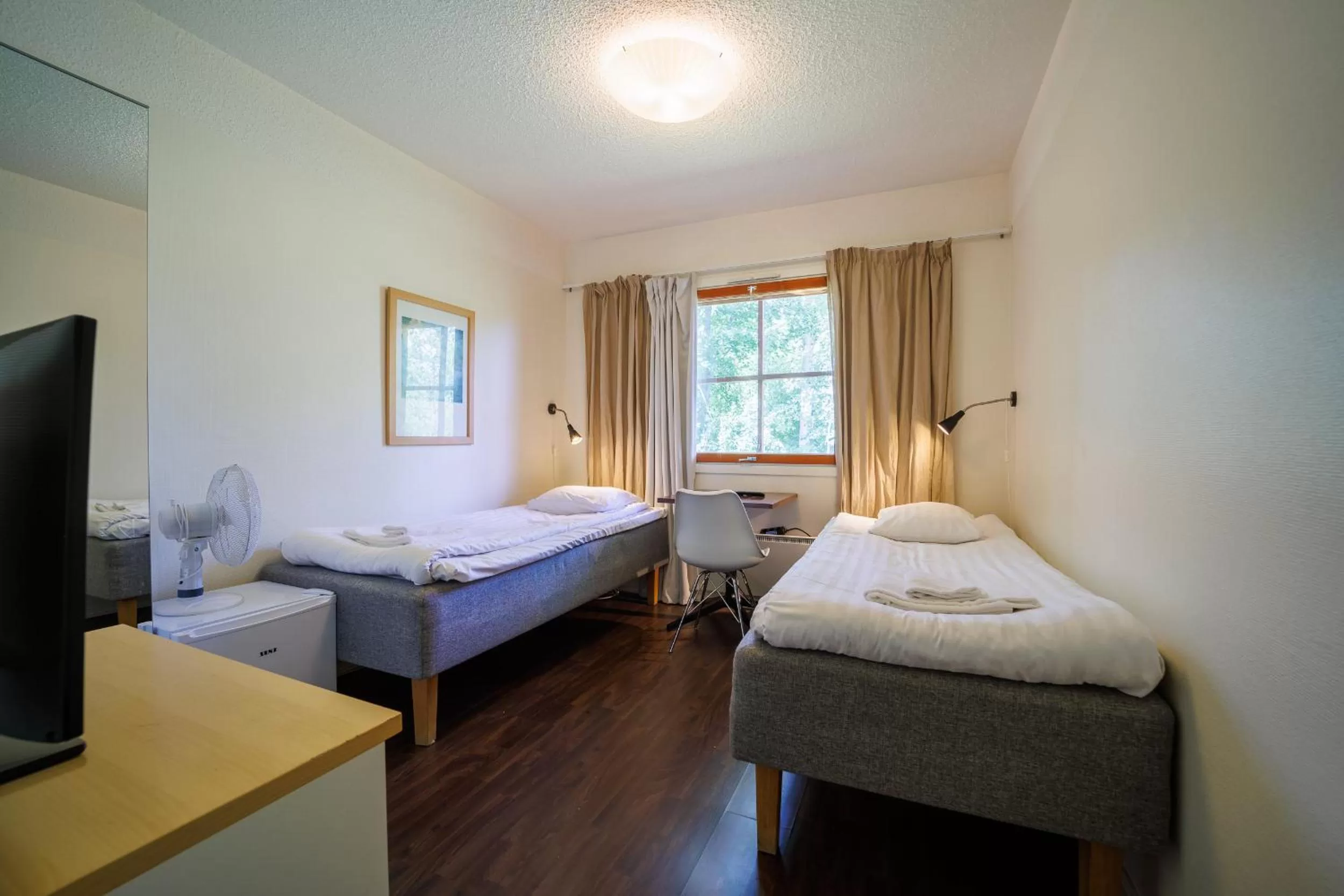 Bed in Hotelli Uninen Tampere