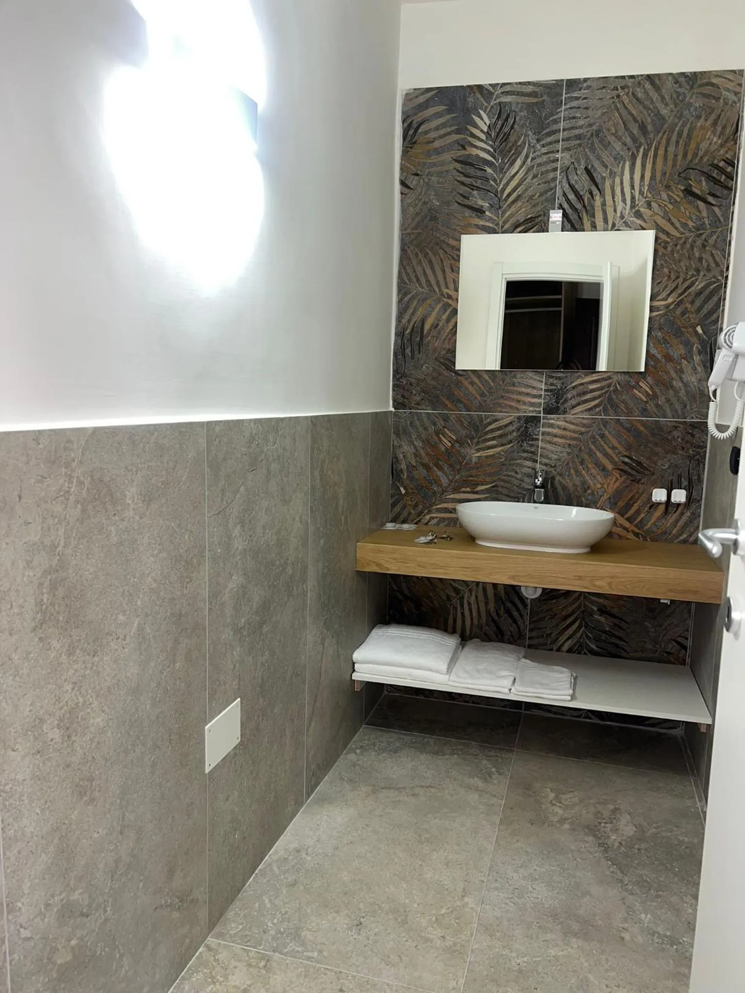 Bathroom in Hotel Barbato