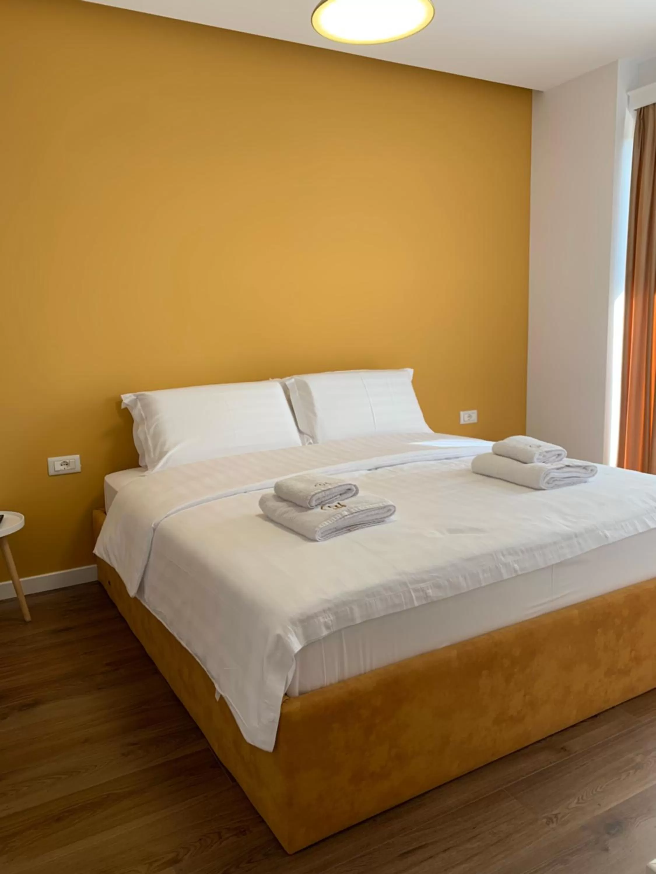 Bed in Grand Hotel Pogradec