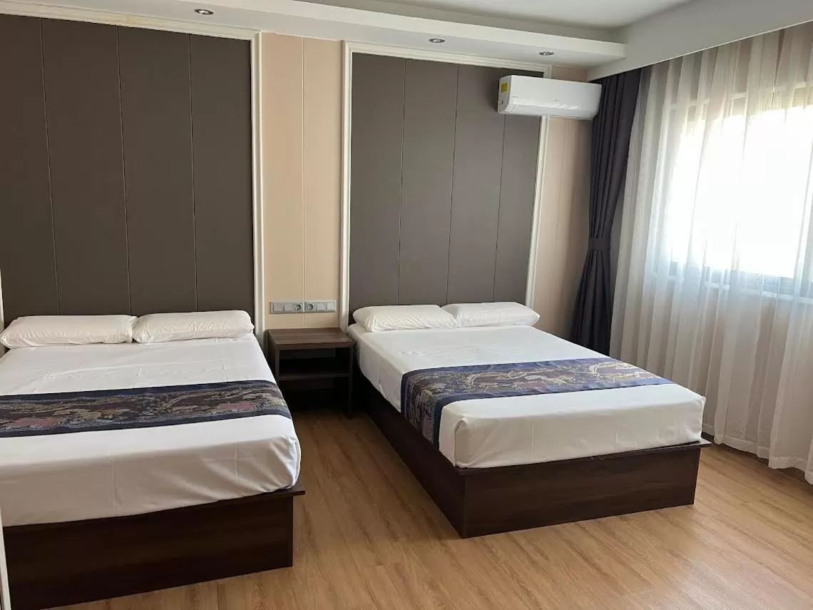 Bed in Hotel Nueva Europa