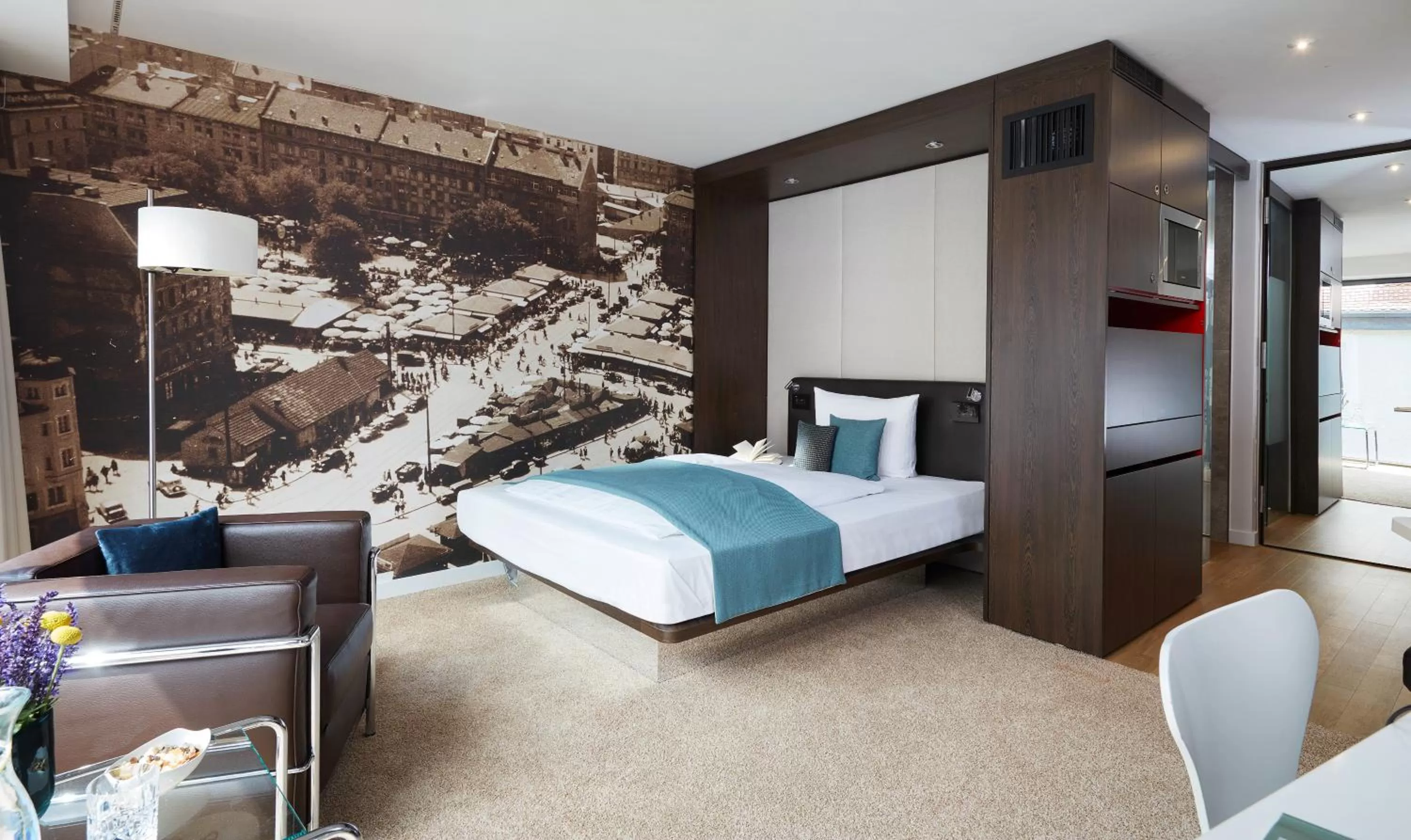 Business Single Room in Living Hotel Das Viktualienmarkt