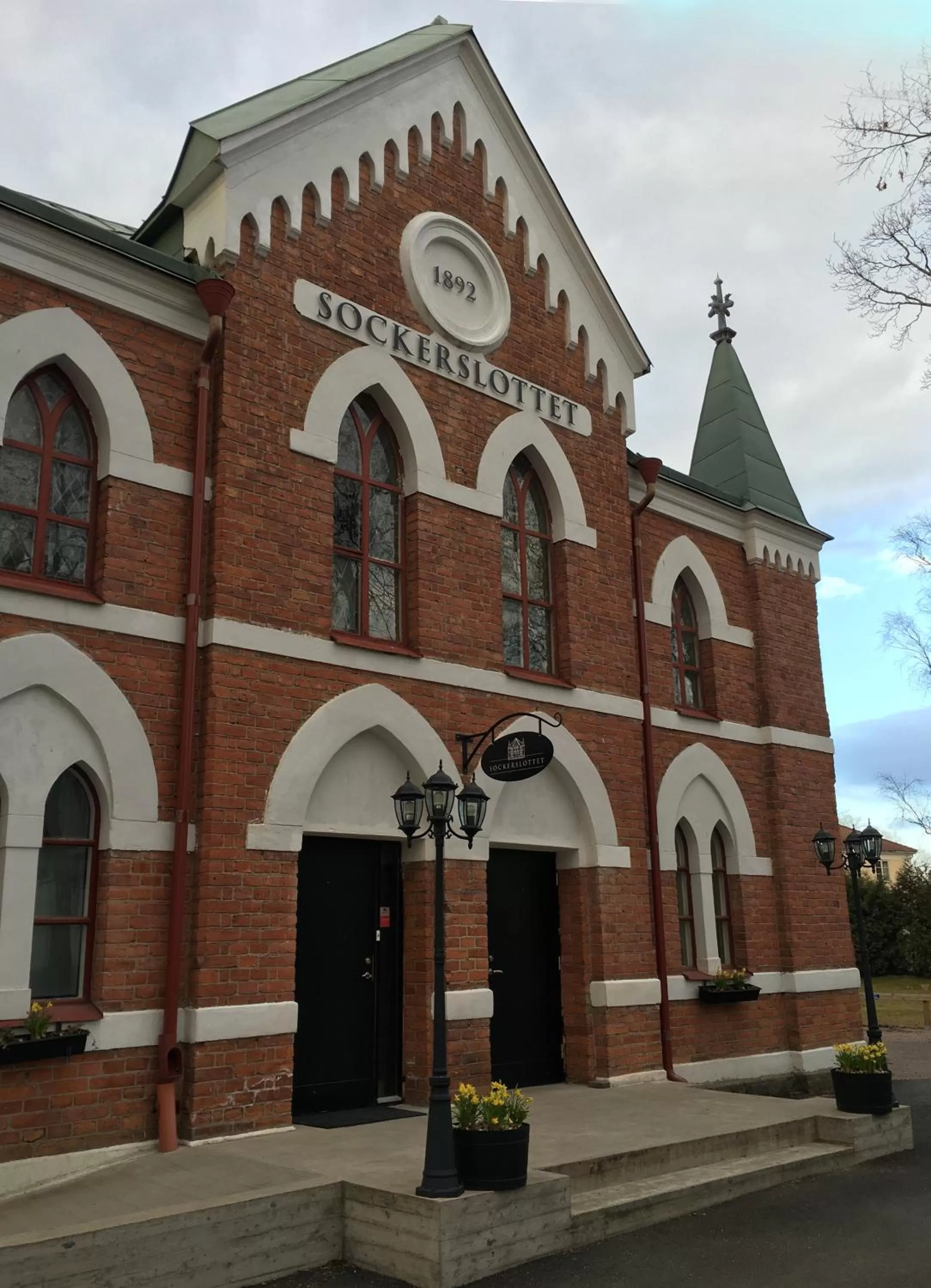 Facade/entrance in Sockerslottet Hotell