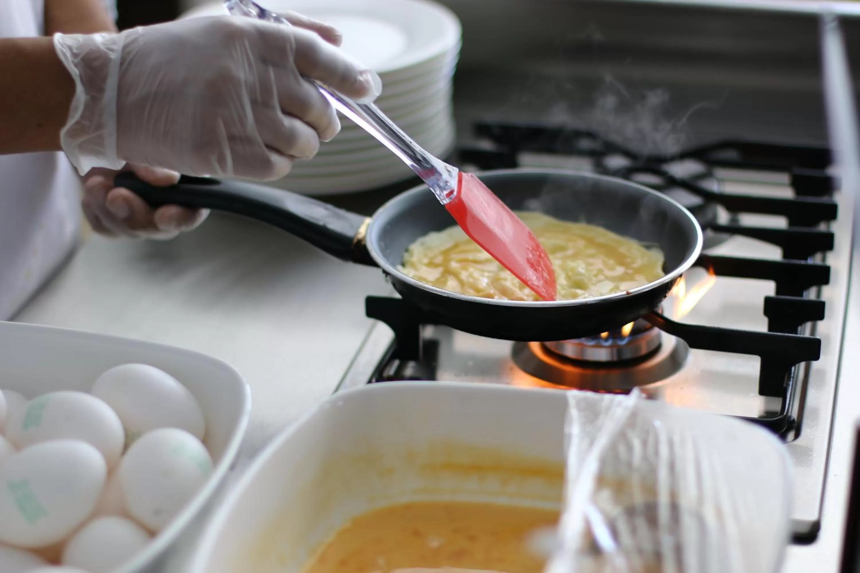 Food close-up in Premier Hotel