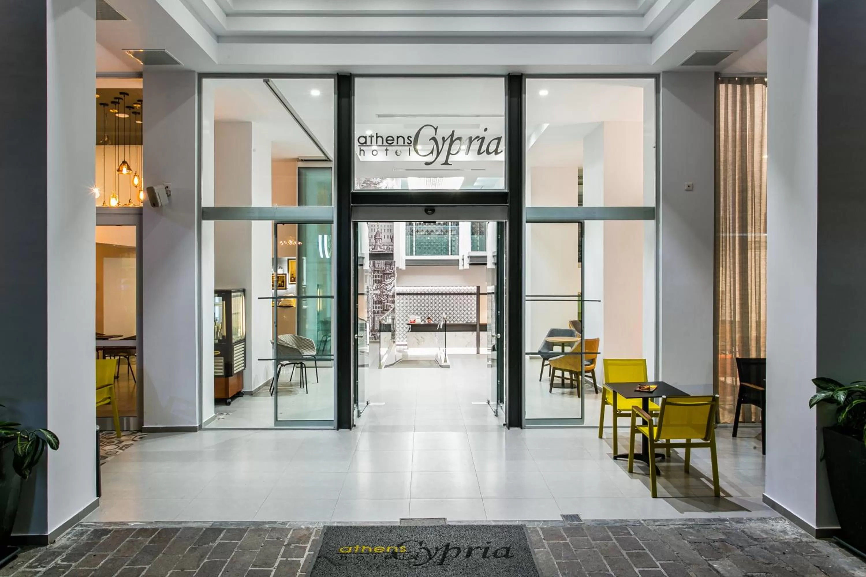 Facade/entrance in Athens Cypria Hotel
