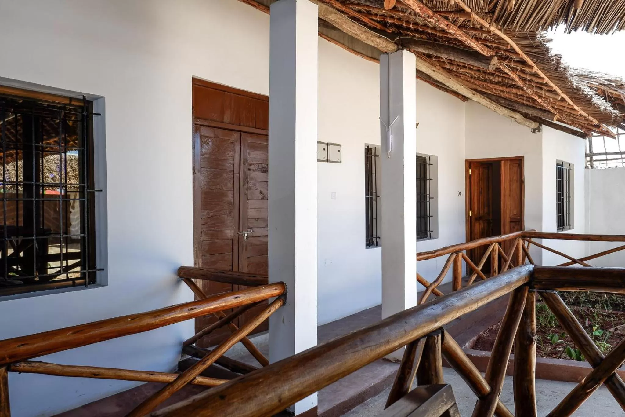 Patio in Nungwi Heritage Resort