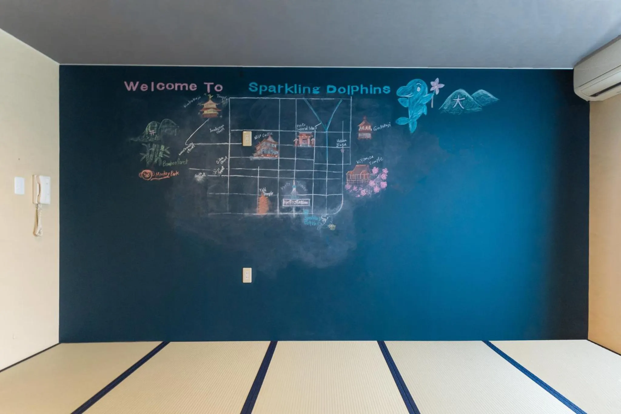 Photo of the whole room in Tabist Sparkling Dolphins Inn Kyoto