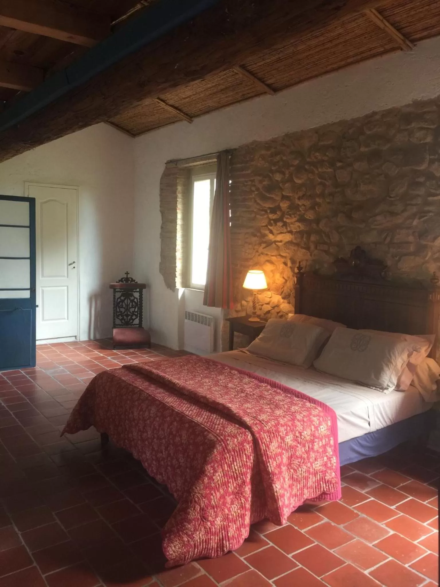 Decorative detail, Bed in Le Mas de la Prade