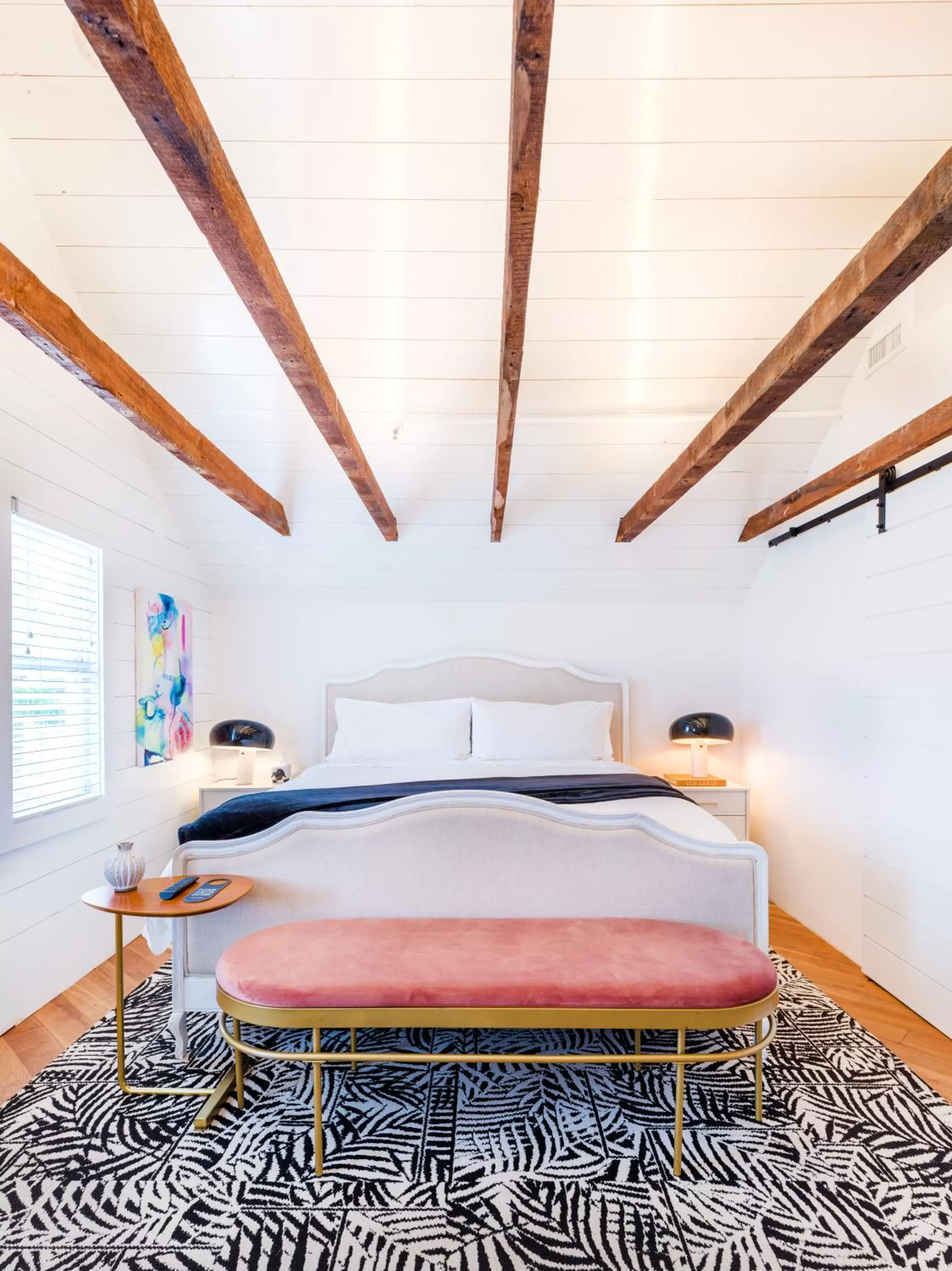 Bed in American Beech Hotel