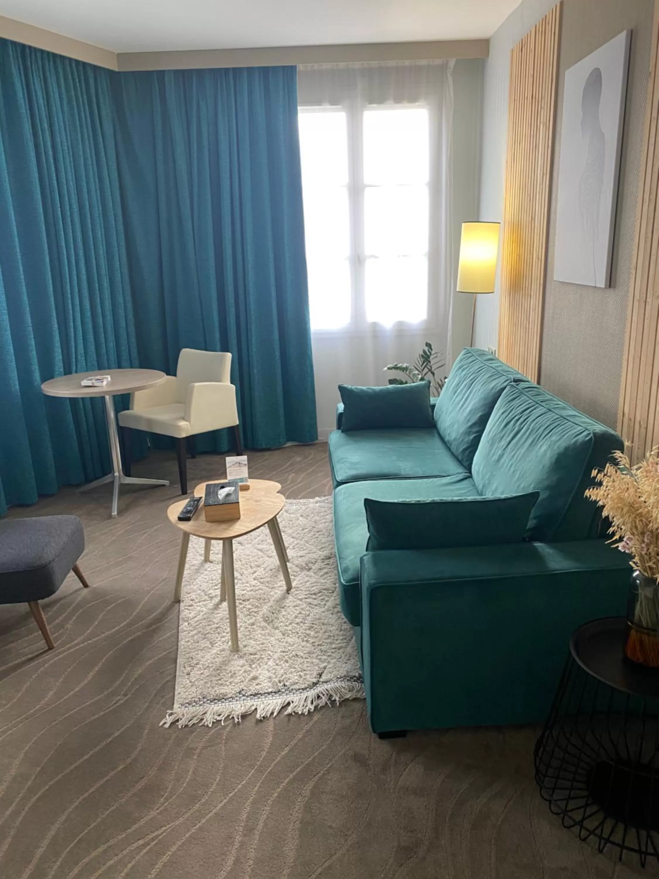 Living room in Hotel Normandy