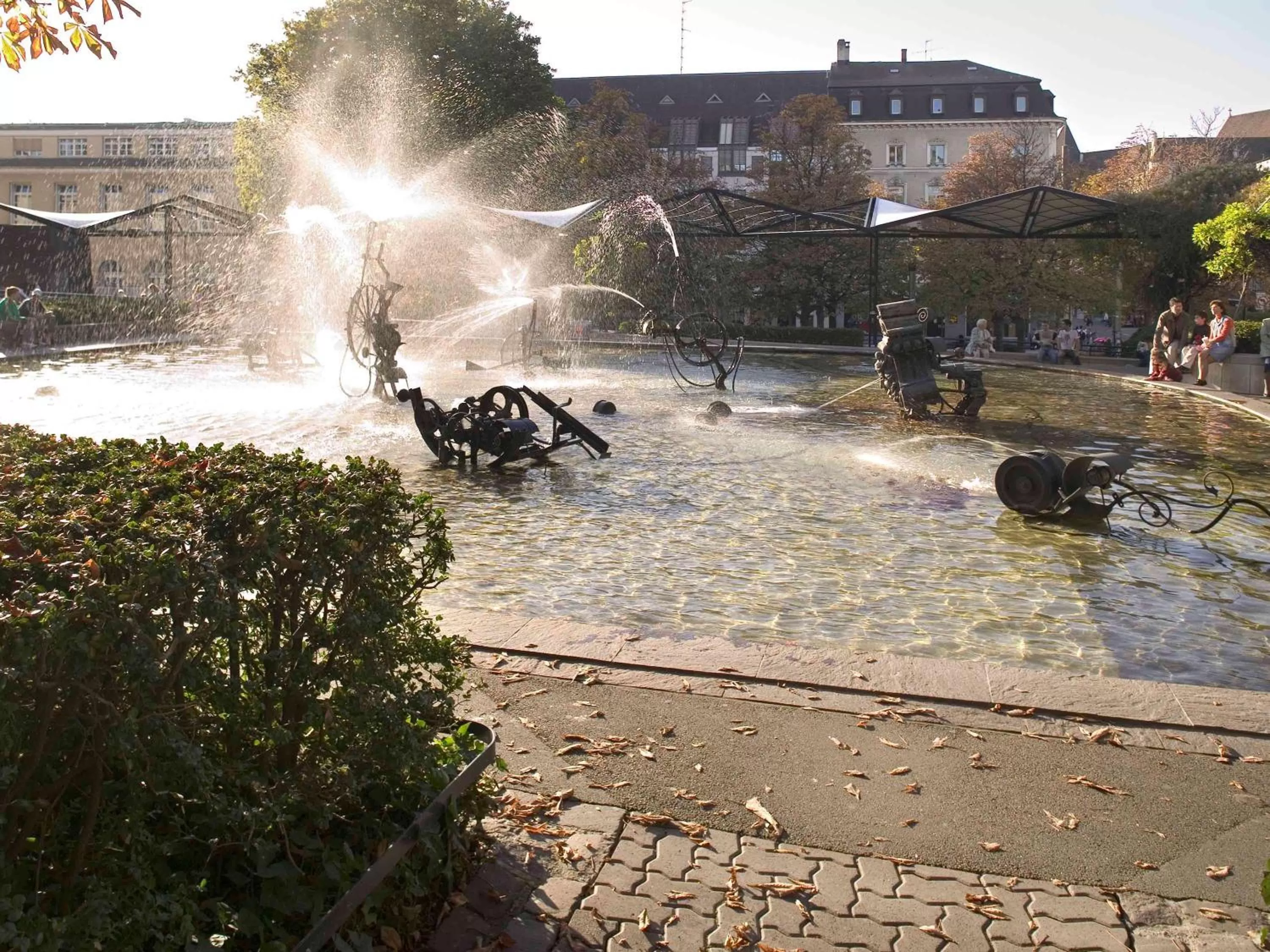 On site in Novotel Basel City