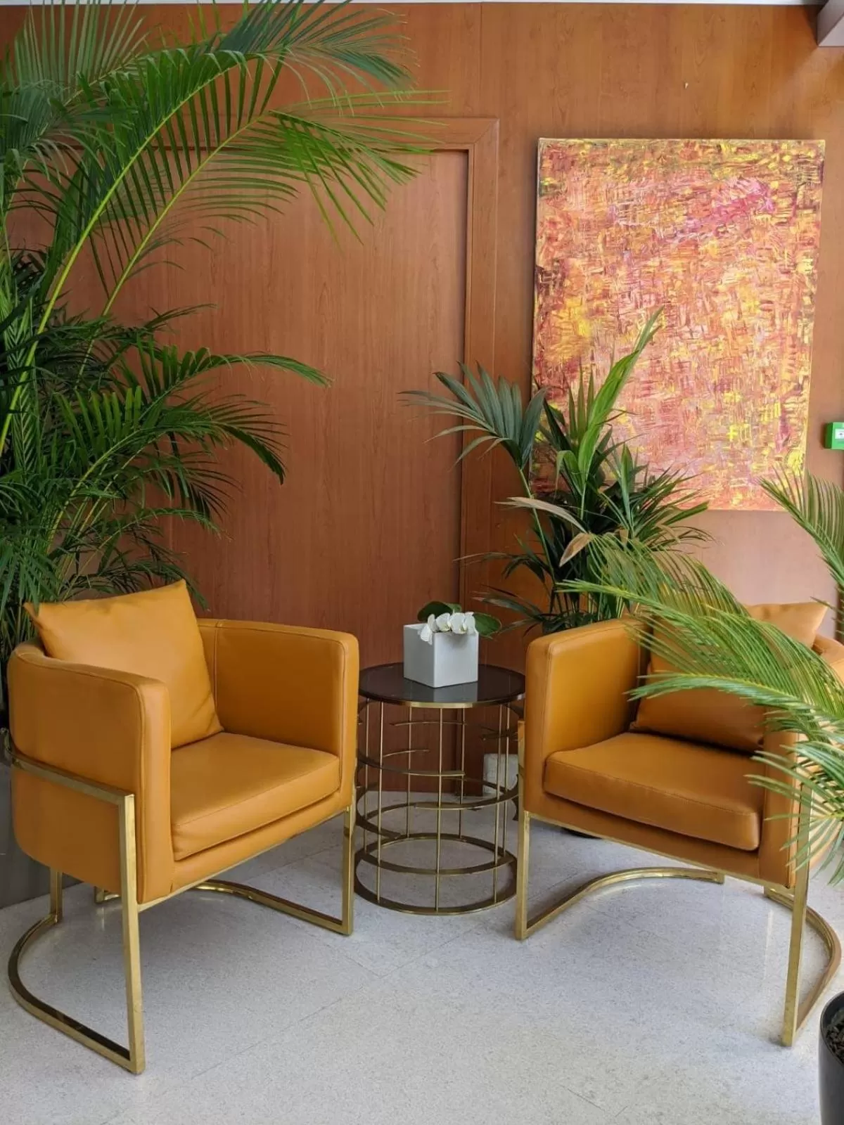 Lobby or reception in Goldstar Apartments & Suites