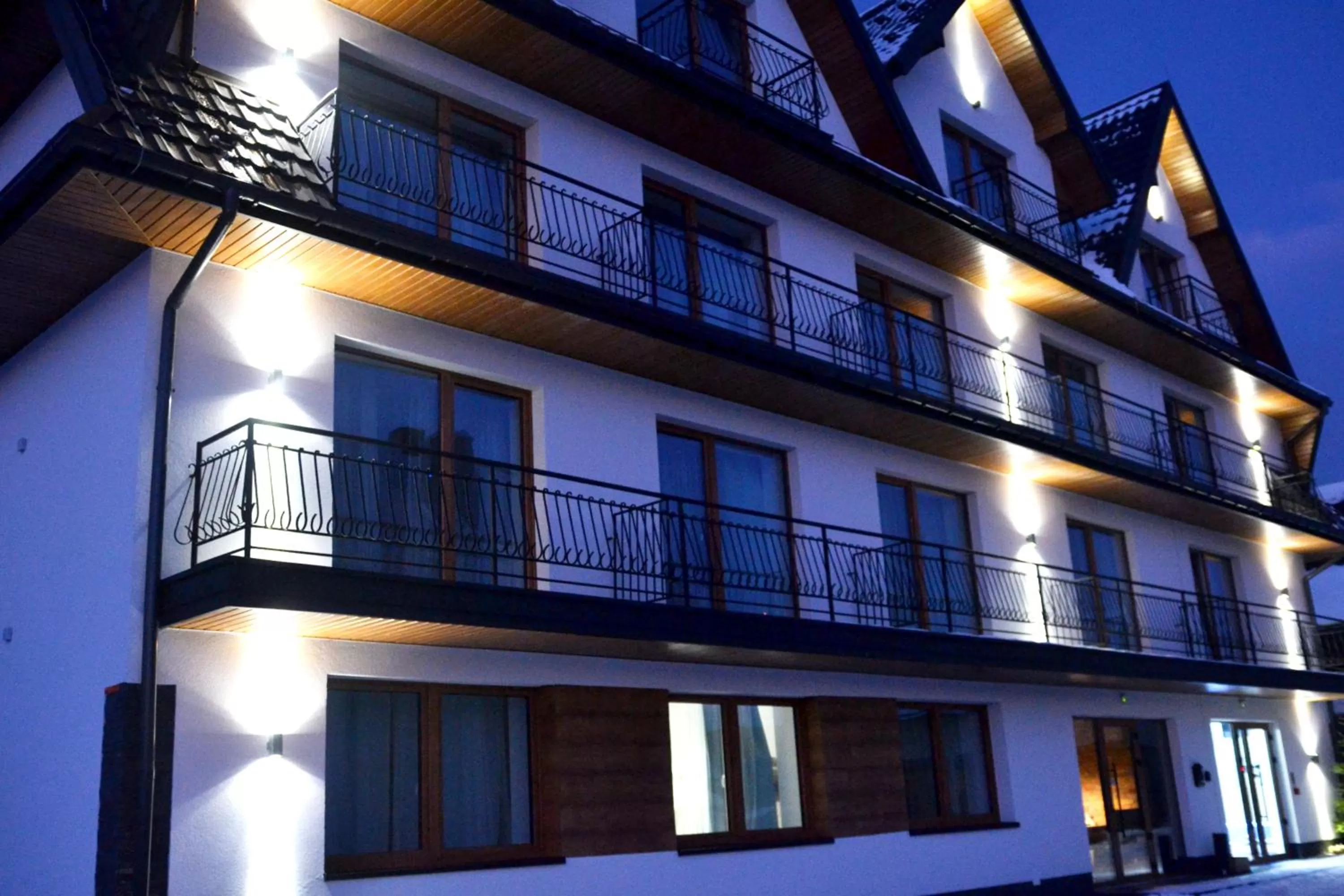 Facade/entrance in Willa ŻeglarSki