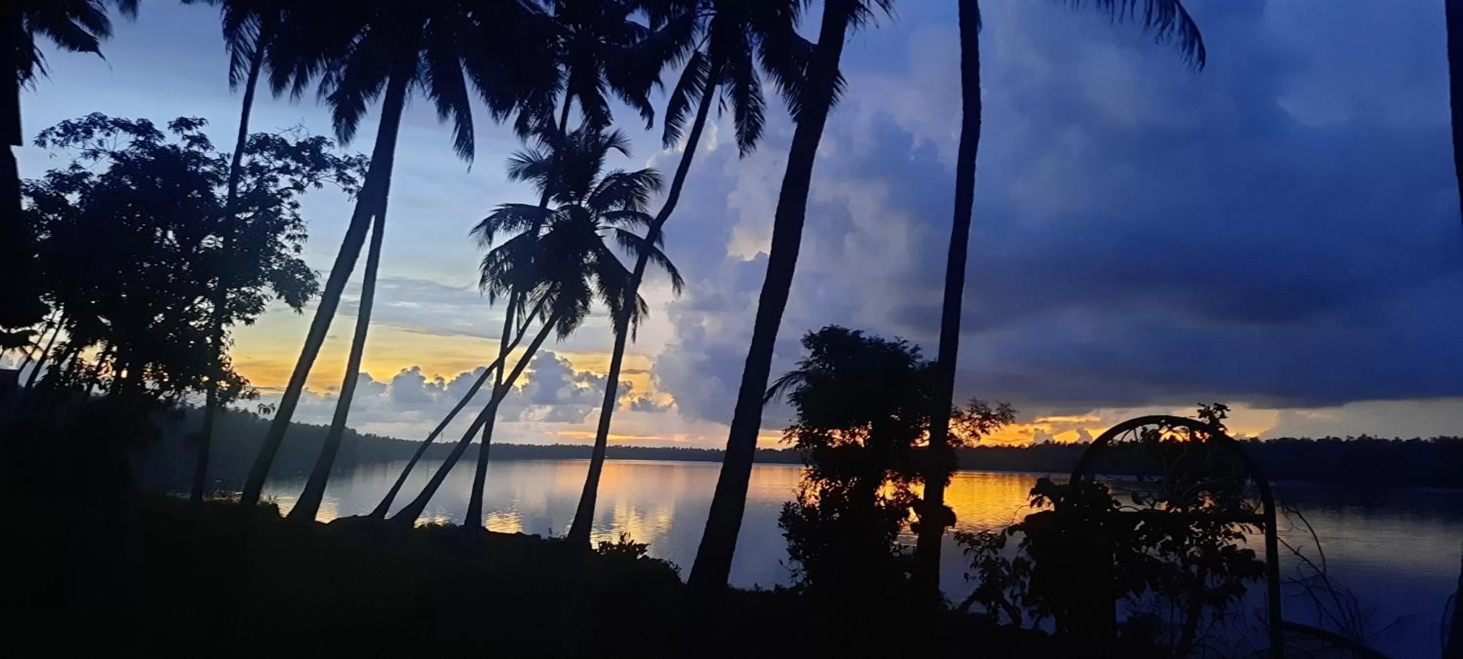 Sunset in Vishram Village