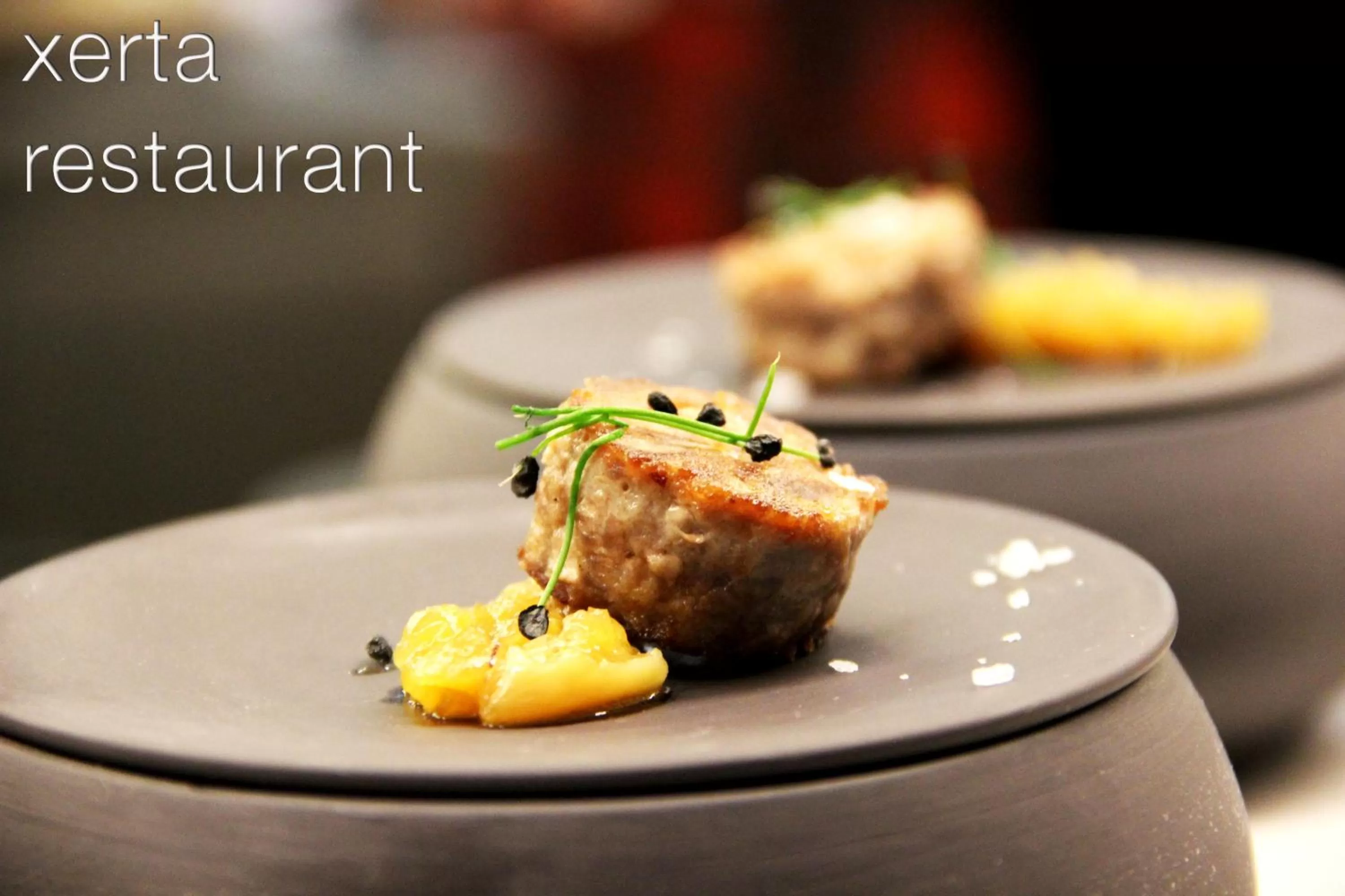 Food close-up in Ohla Eixample