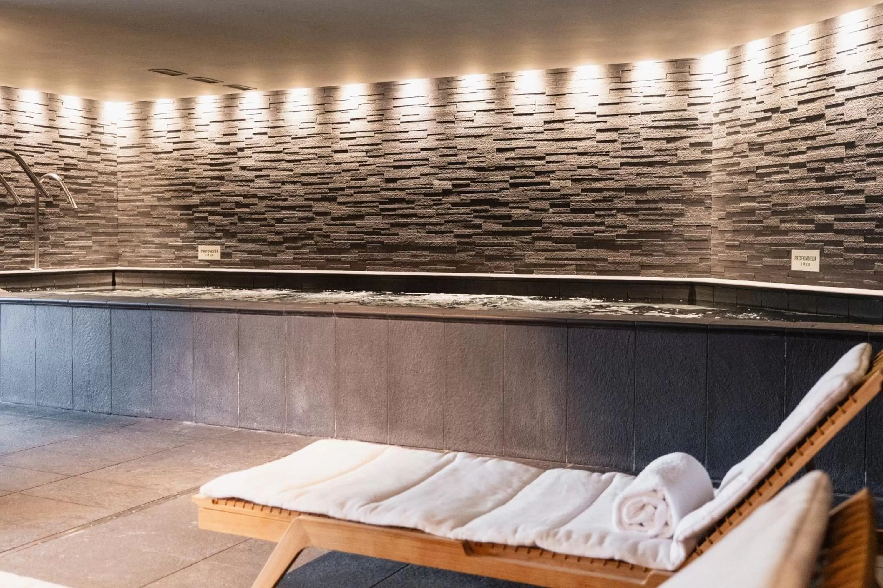Spa and wellness centre/facilities in L'Alpaga, a Beaumier hotel