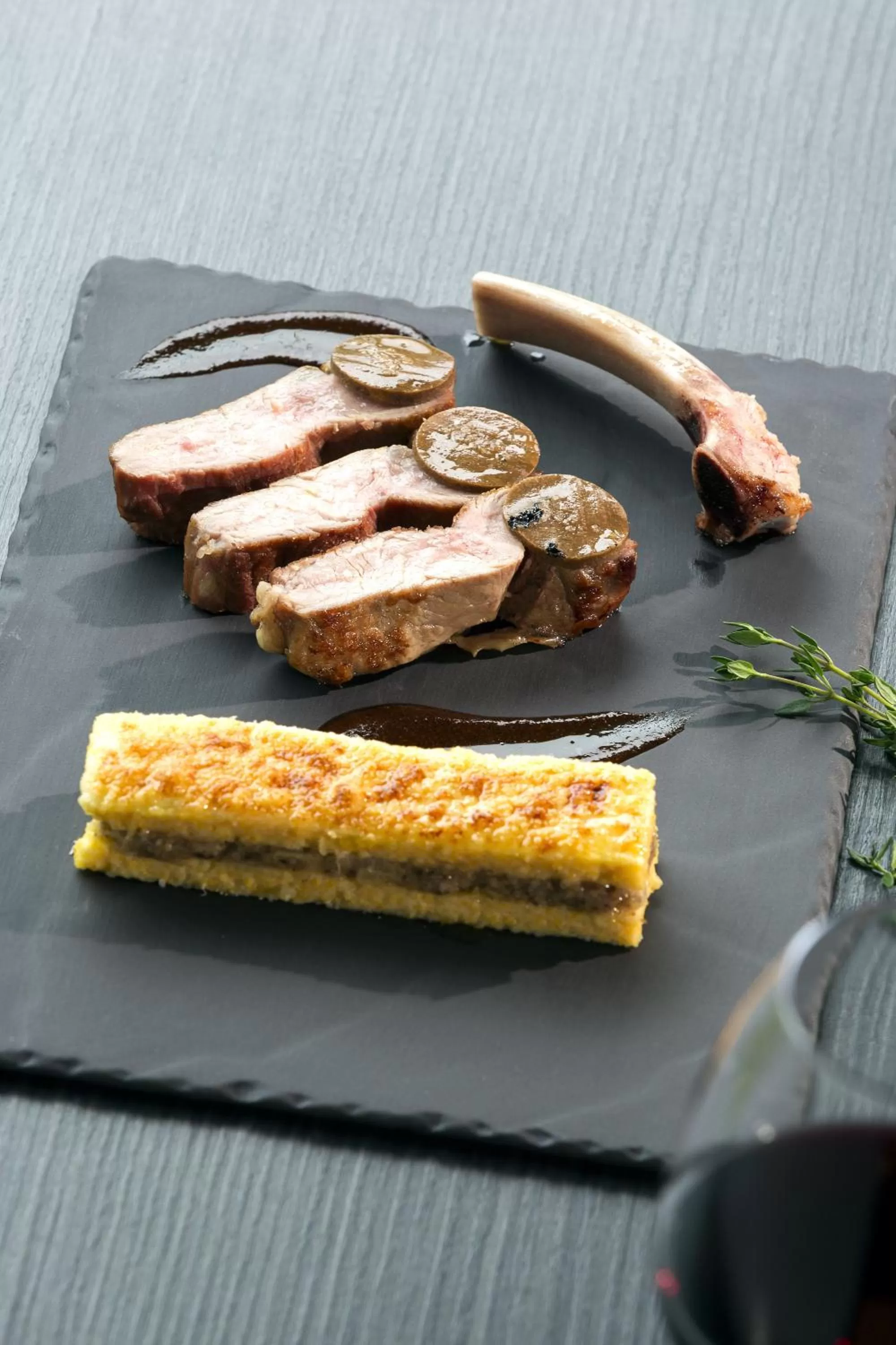 Food close-up in Heliopic Hotel & Spa