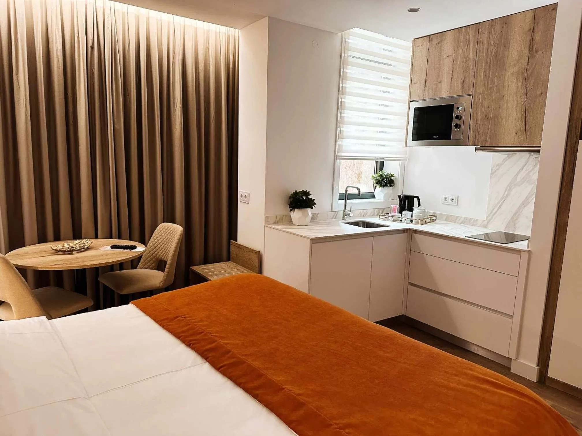 Bed in Coração do Tua Hotel