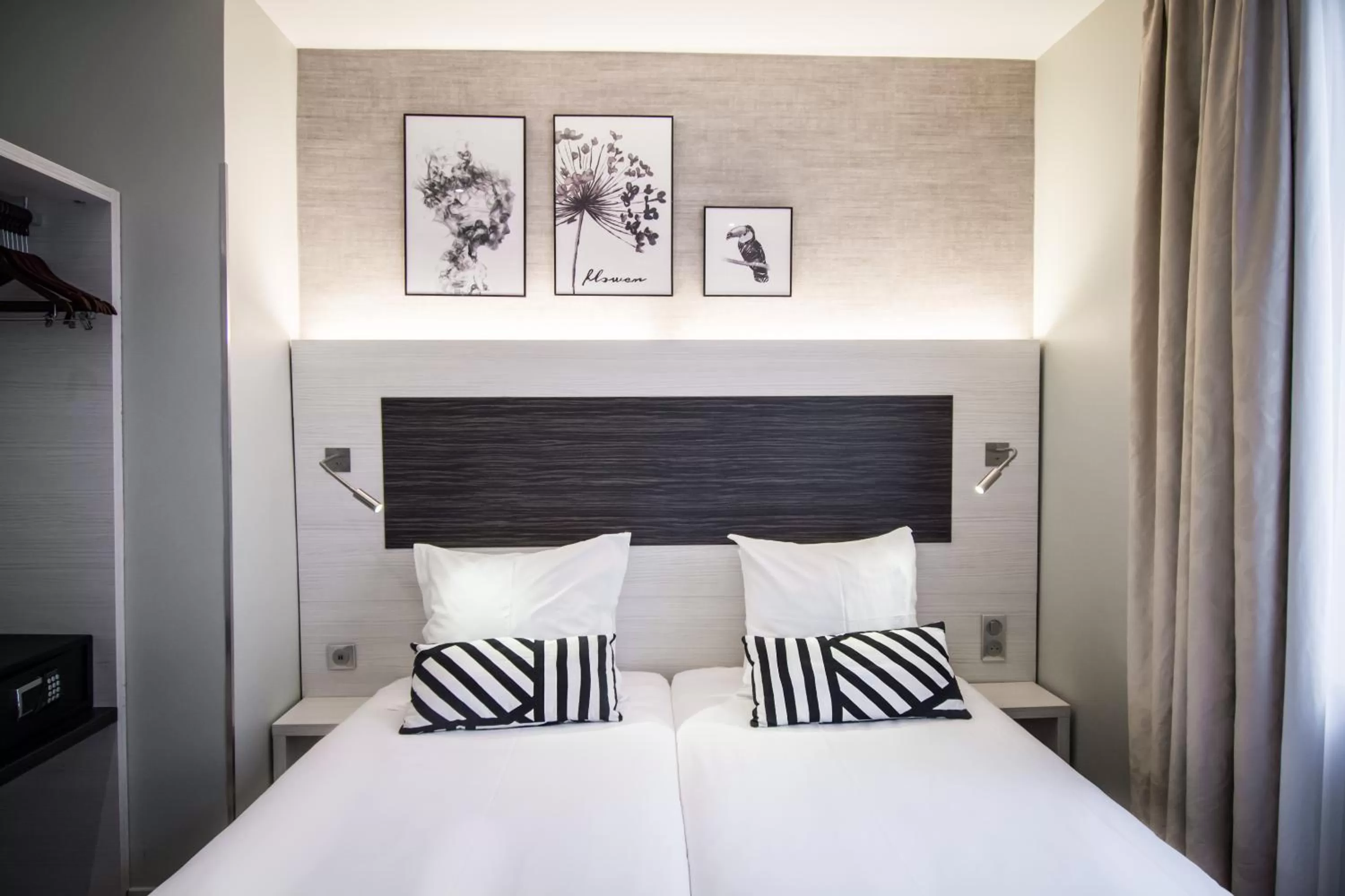 Bed in Hôtel Couvent du Franciscain Centre ville