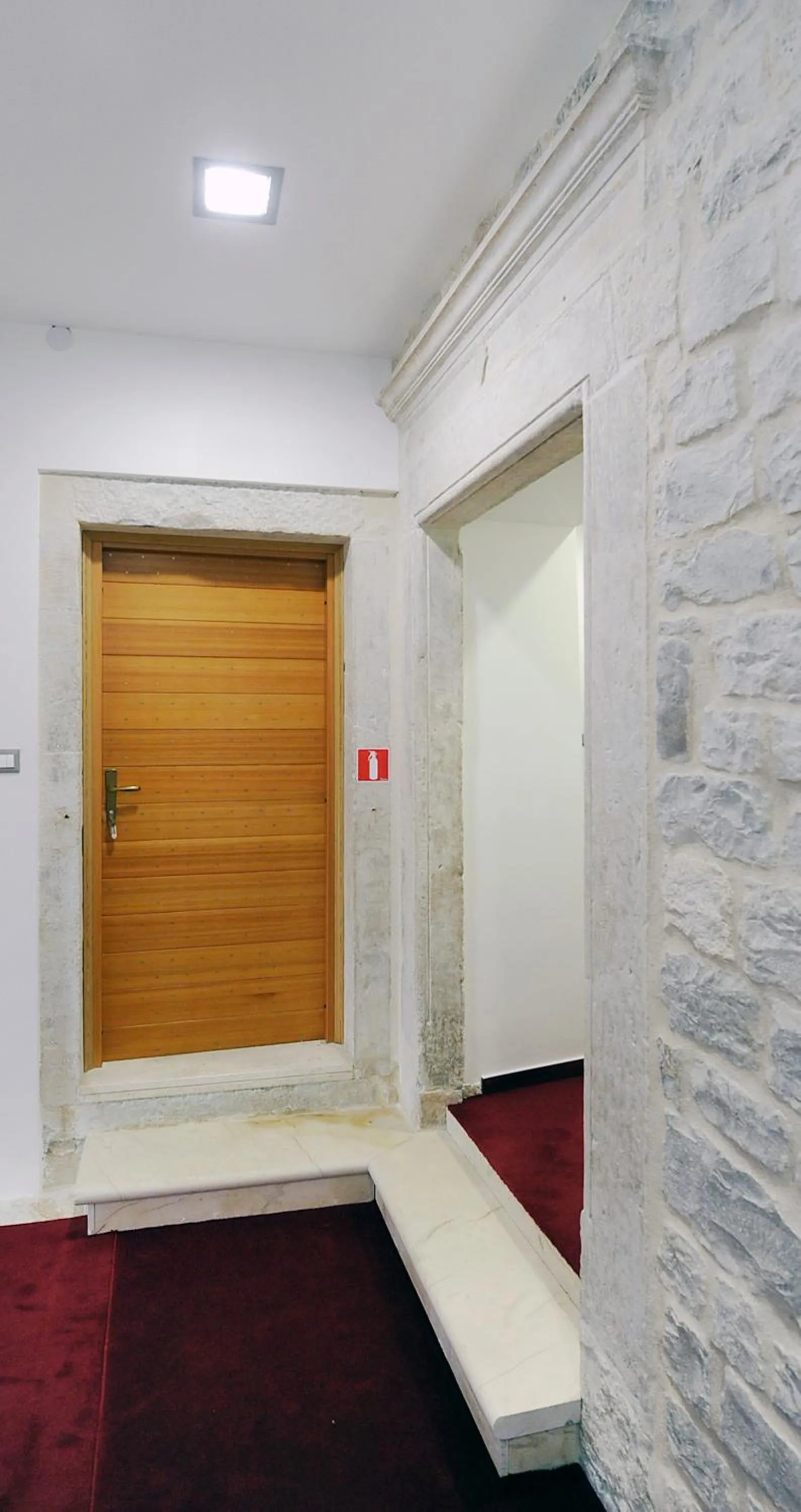 Decorative detail in Hotel Monika