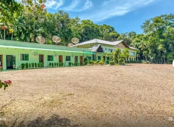Property building in Hotel Nosso Bosque