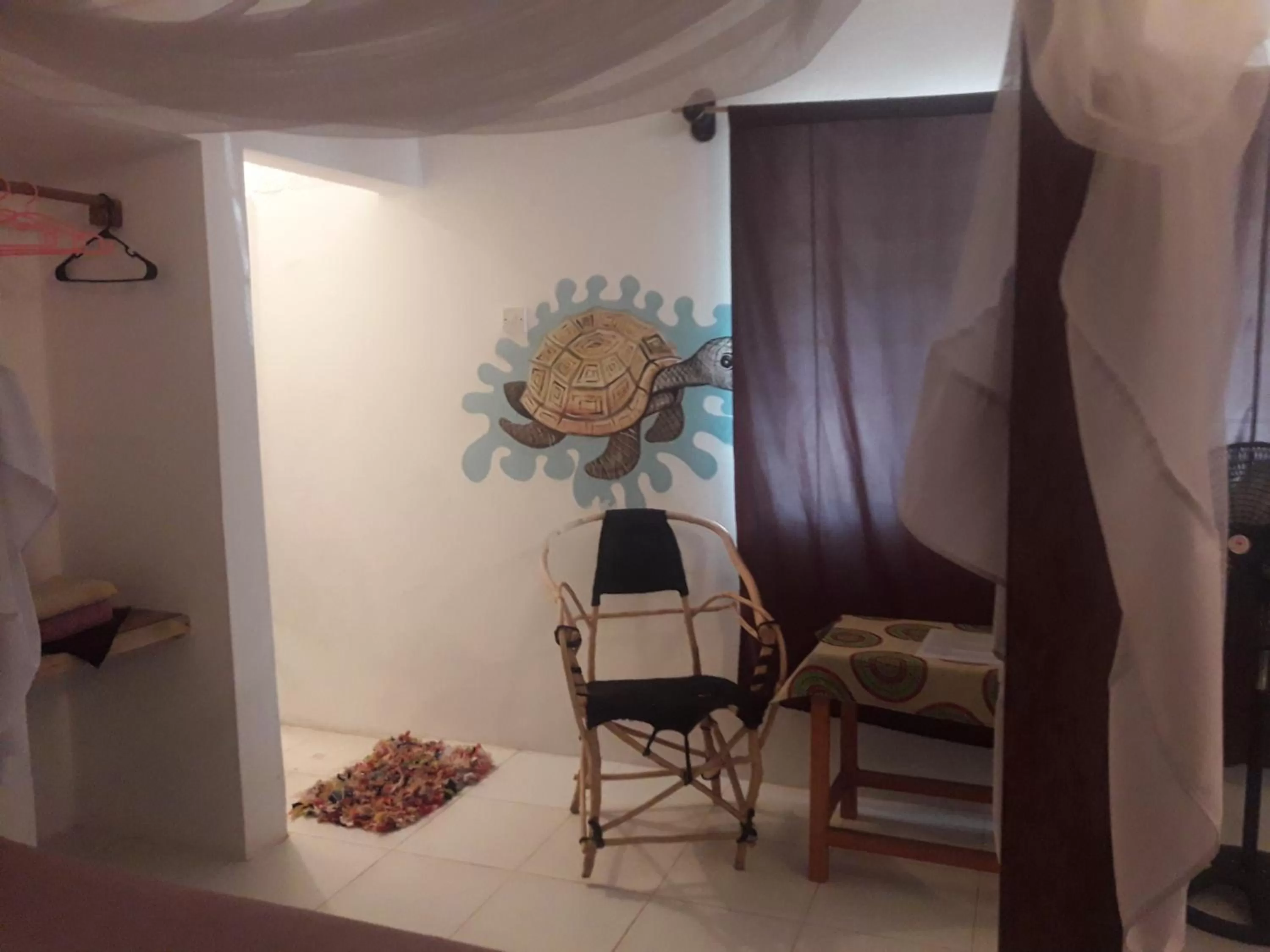 Decorative detail in Ebony & Ivory Beach Bungalows