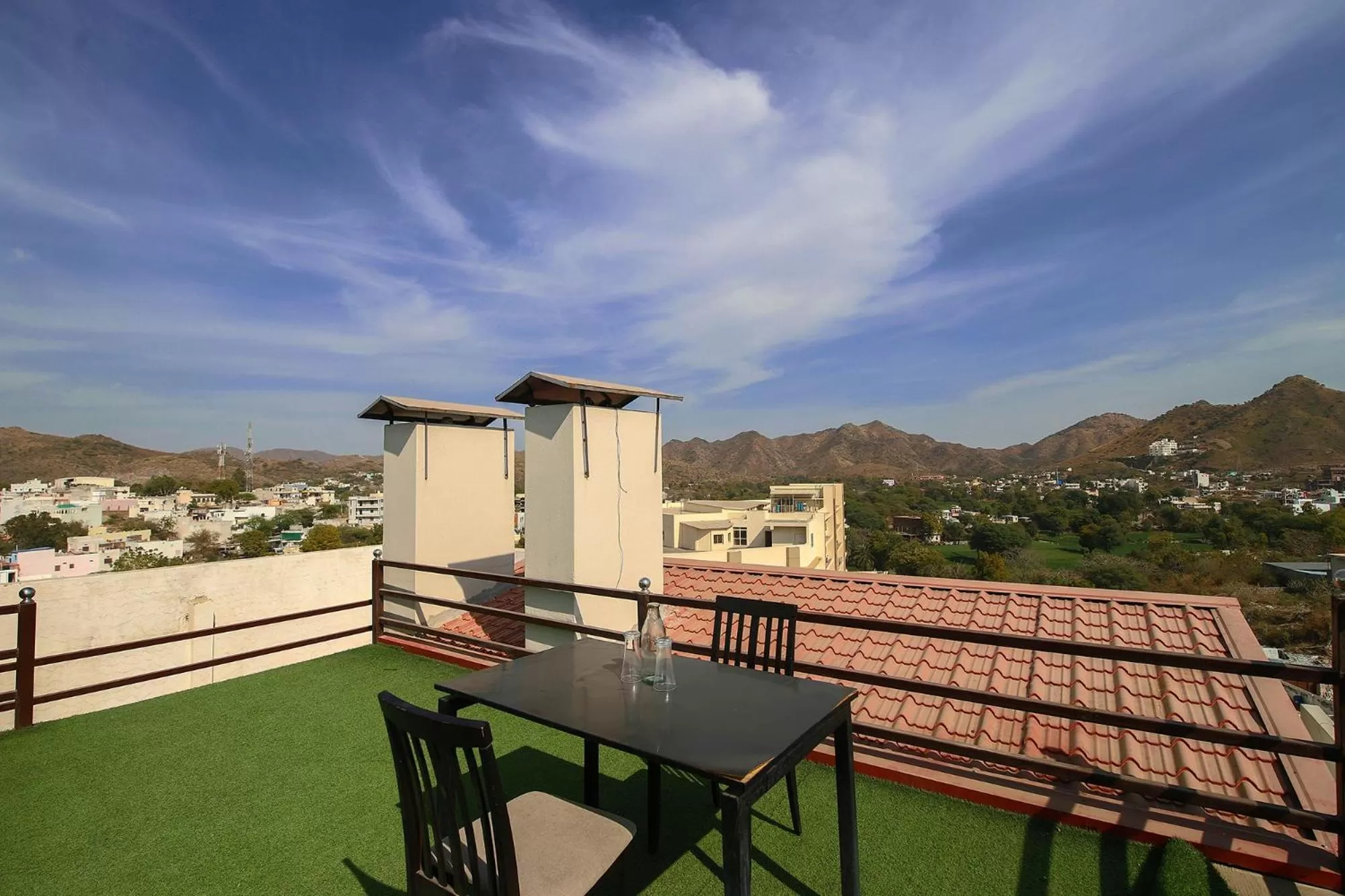 Balcony/Terrace in FabHotel Prime The Royal Galaxy