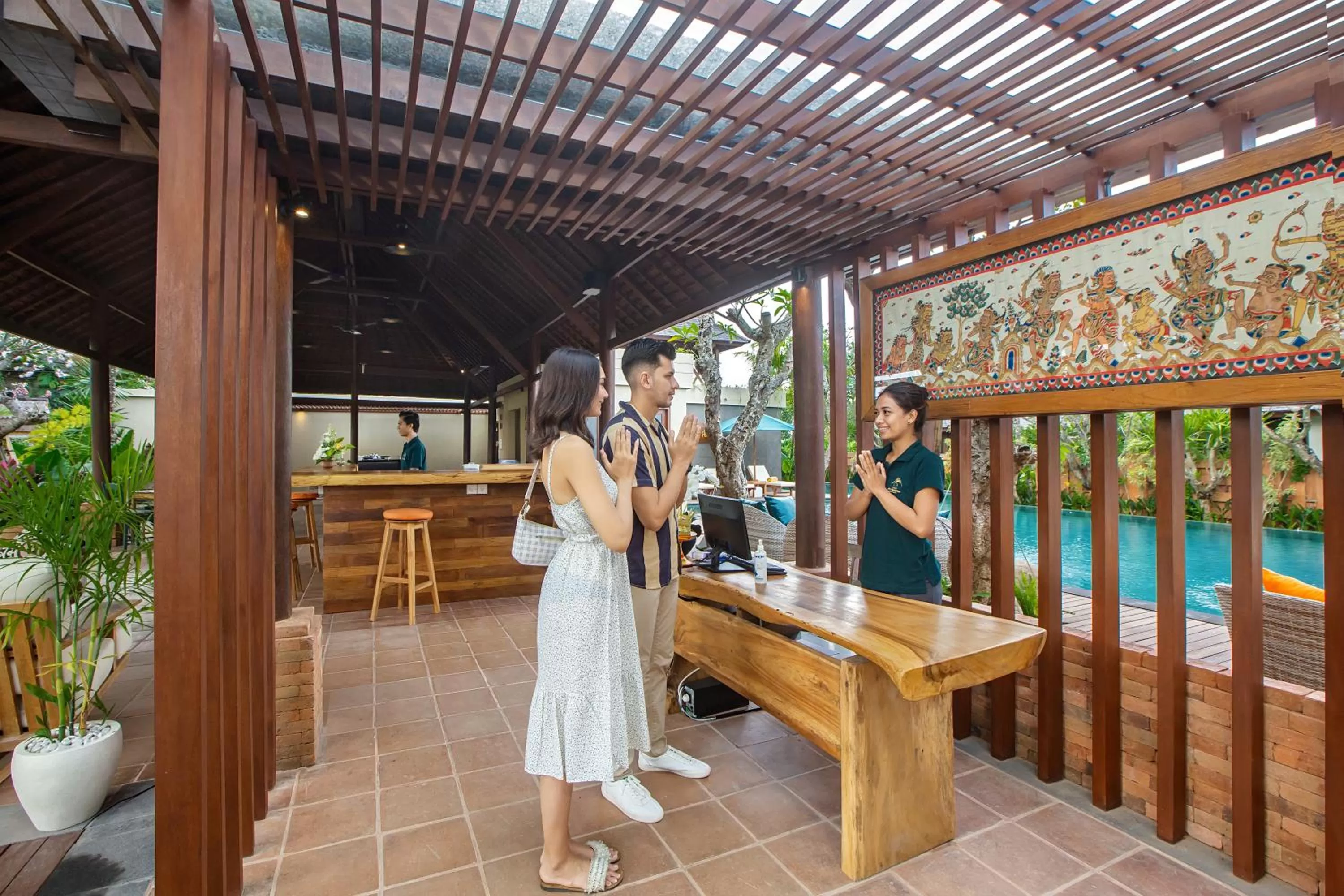Lobby or reception in Alam Wayang Ubud - CHSE Certified