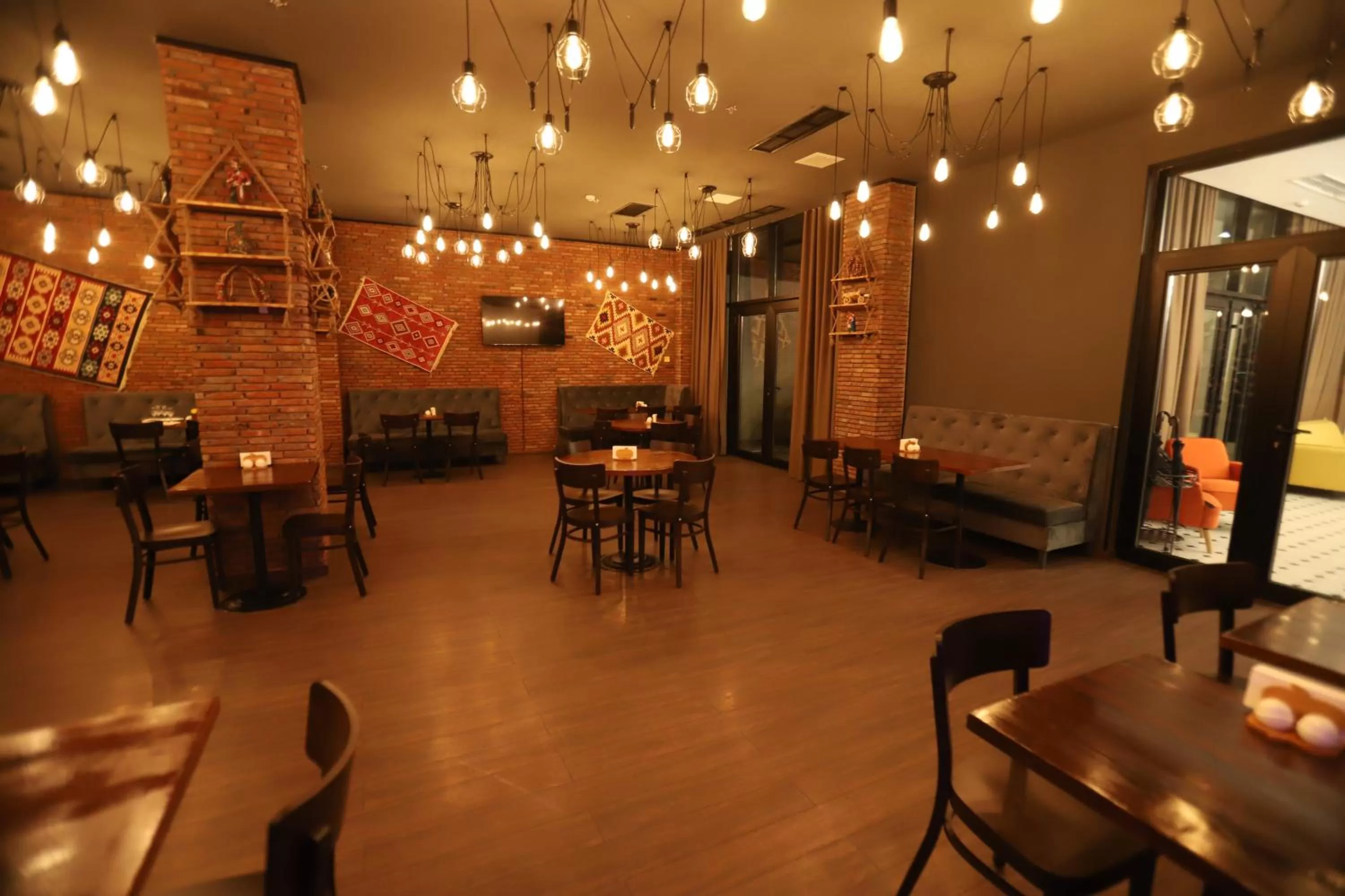 Breakfast in Bricks Hotel Tbilisi