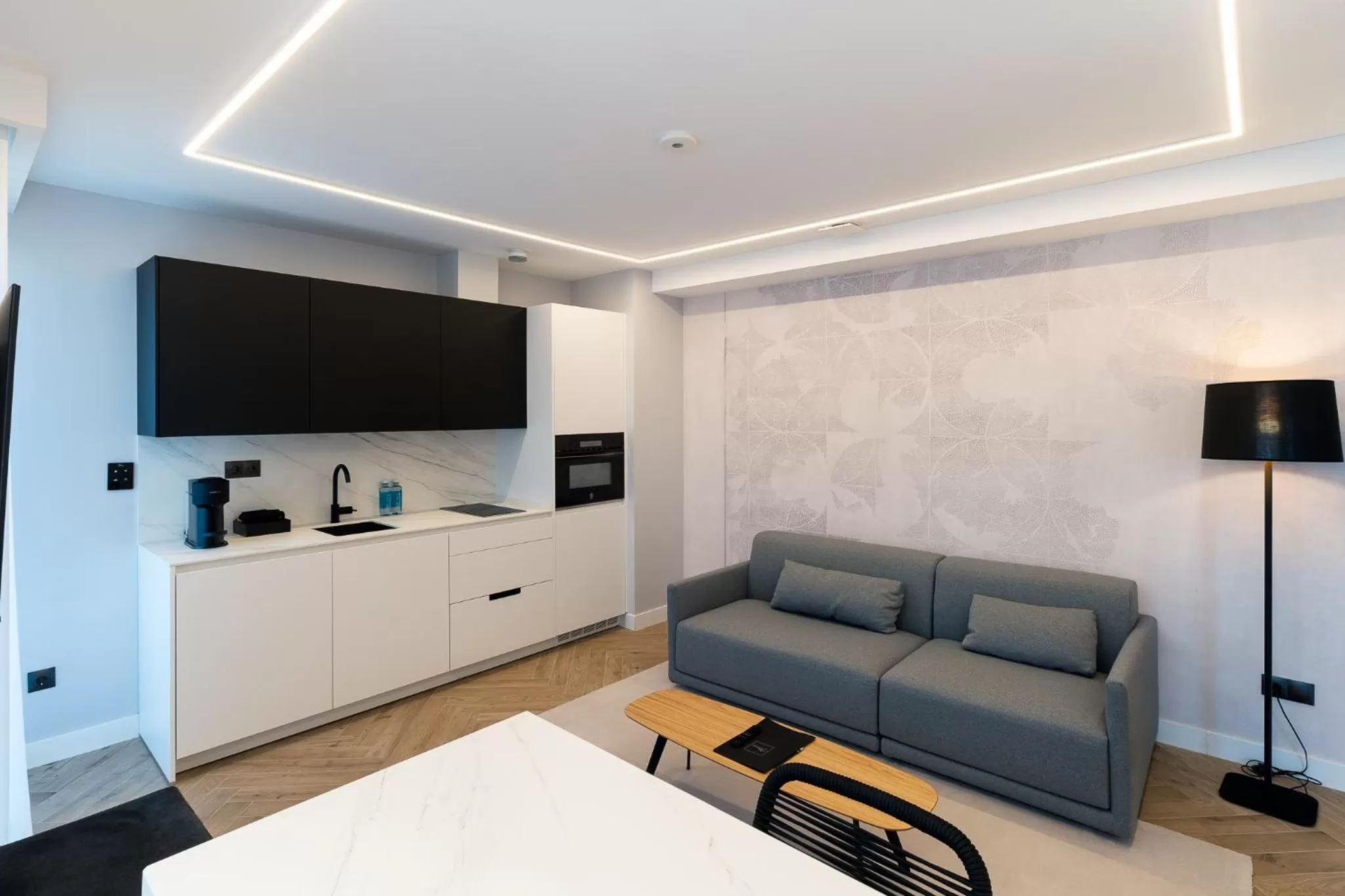 TV and multimedia, Seating Area in Mauro Suites