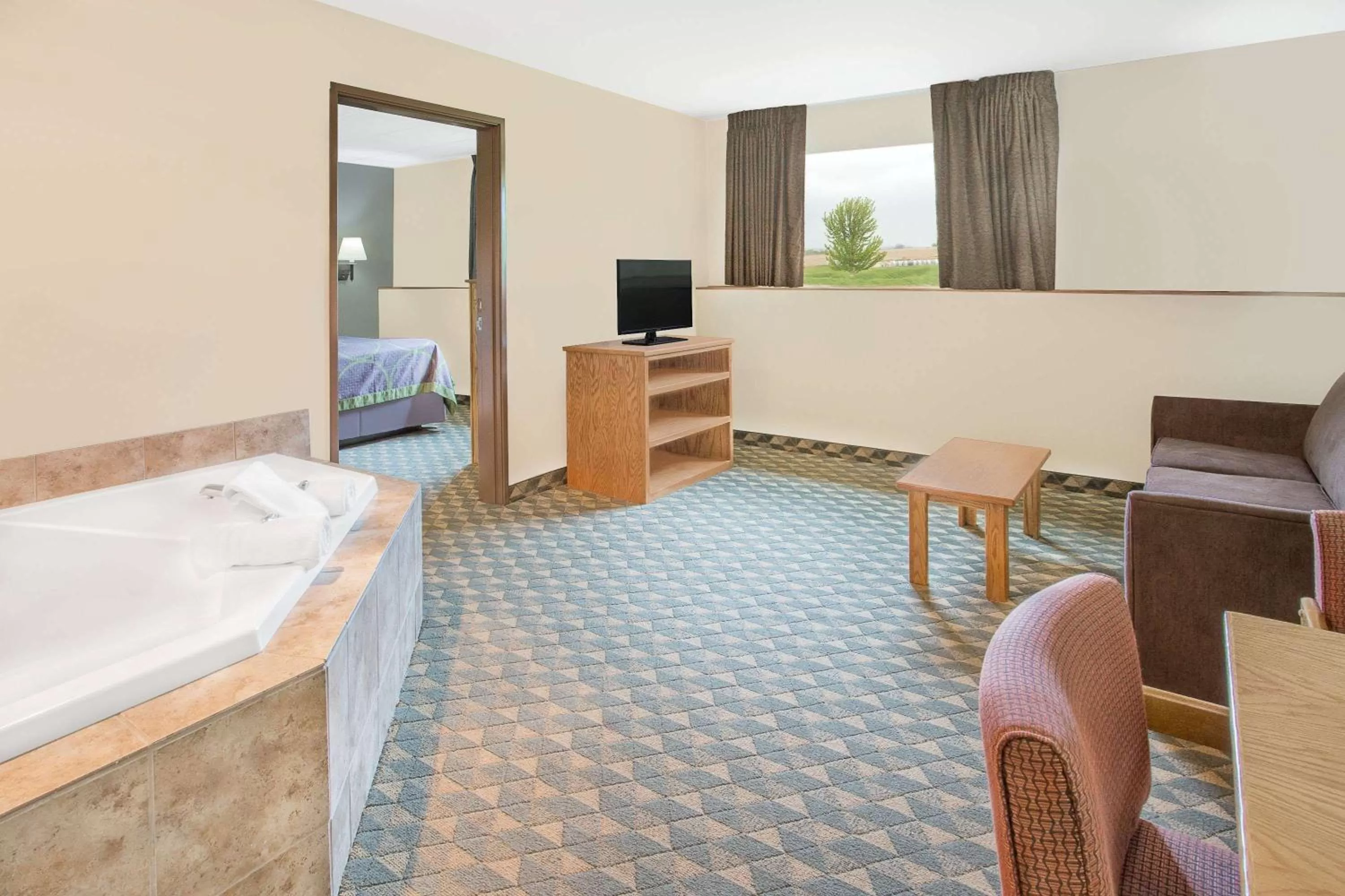 On site, Bed in Darlington Inn