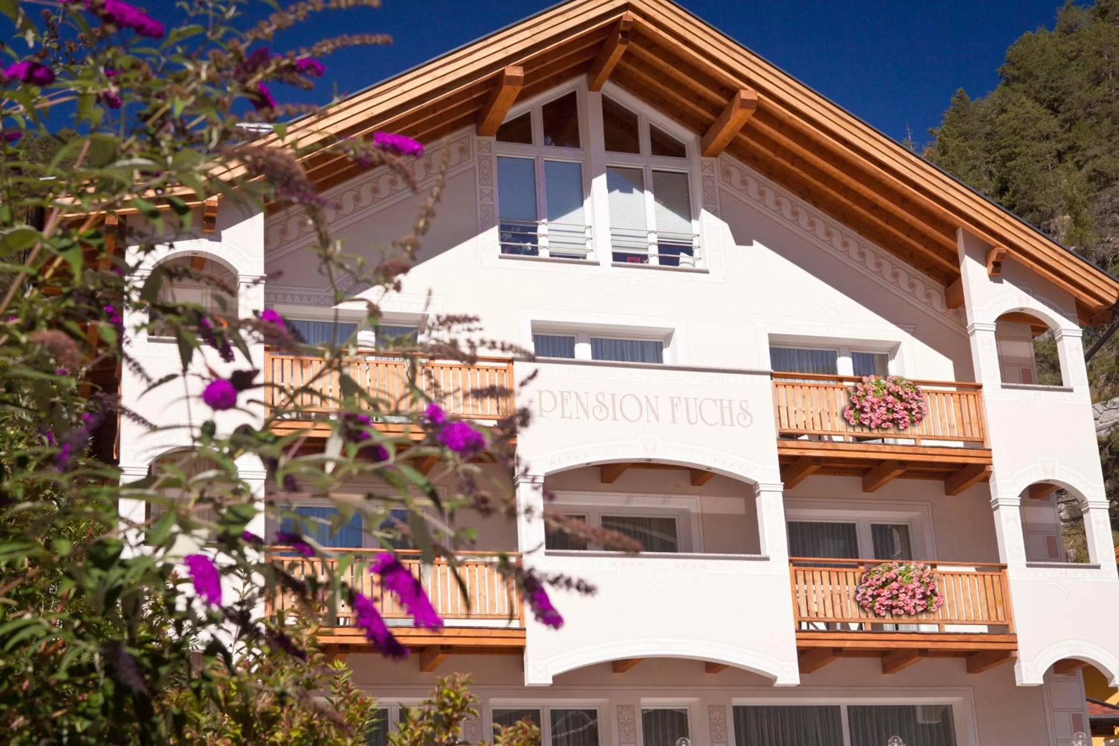 Facade/entrance in Pension Fuchs