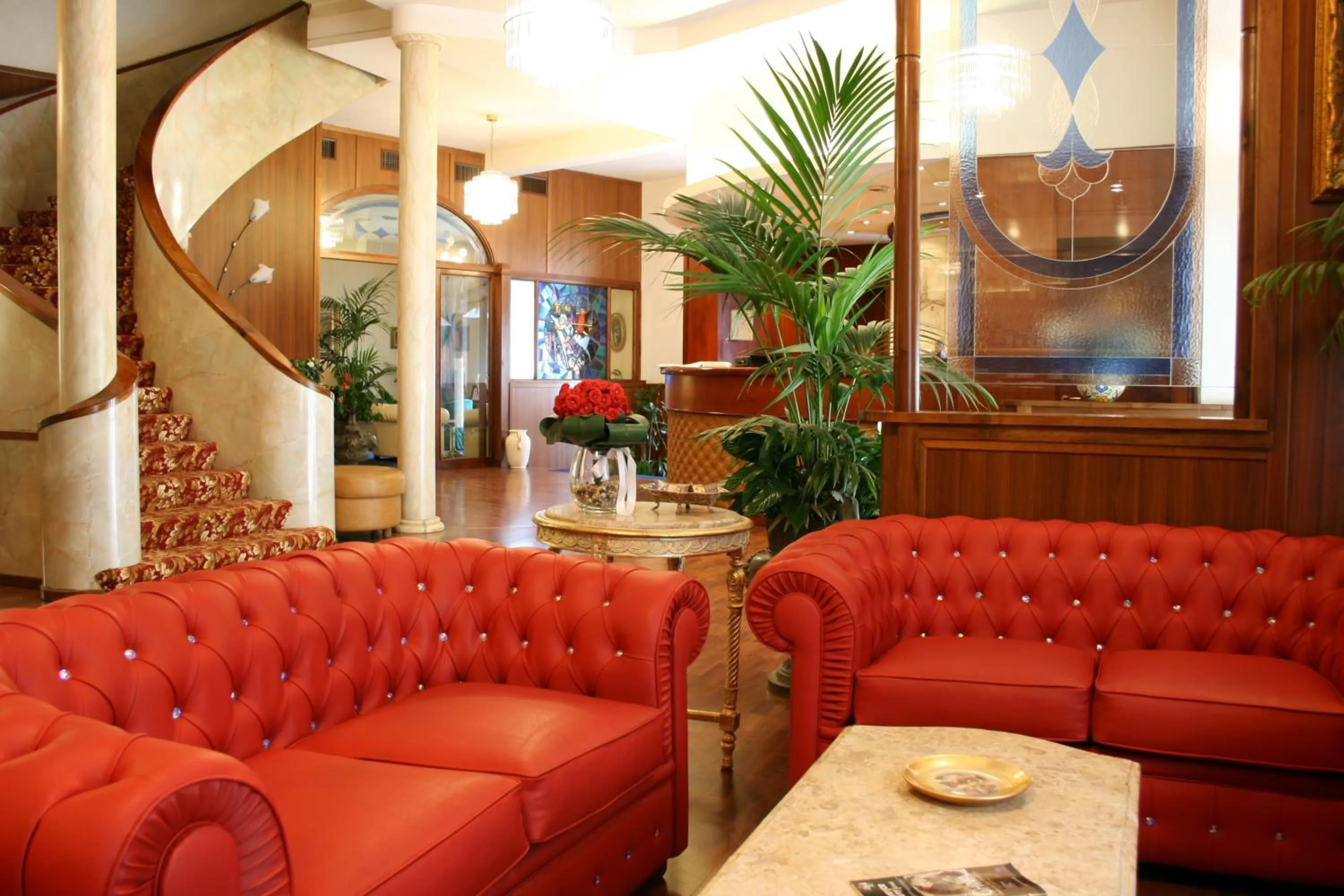 Lobby or reception in Hotel Continentale