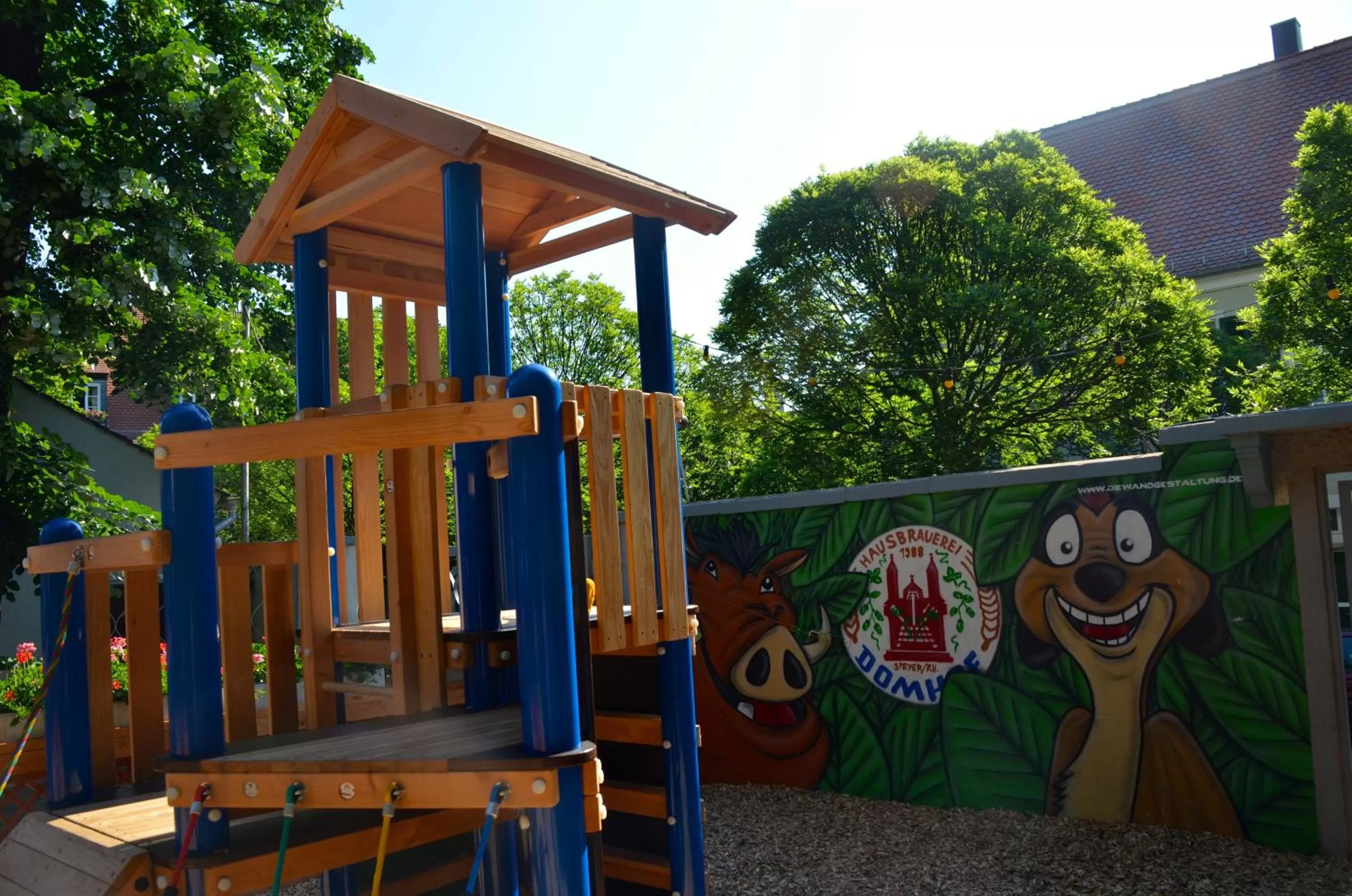 Children play ground in Hotel Domhof